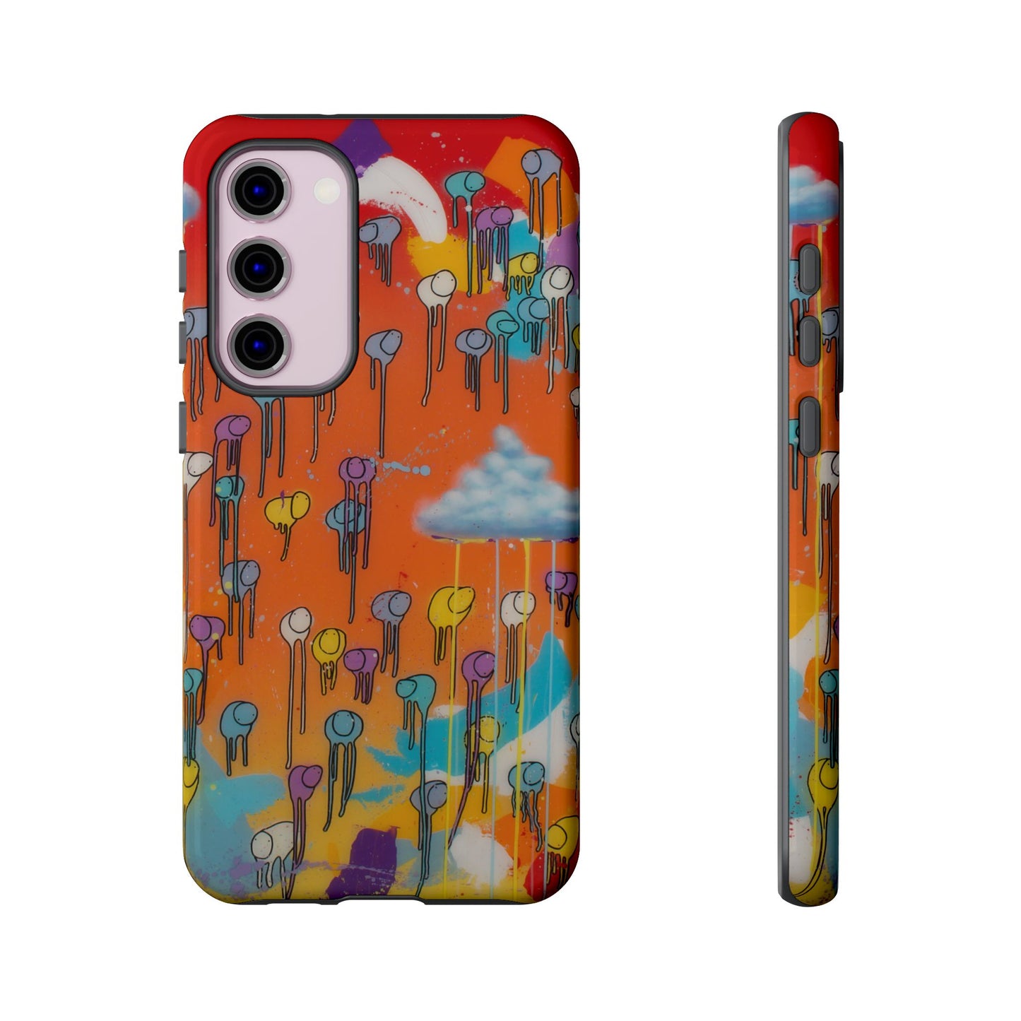 RAINING COWS "Dancing Flame" Phone Case