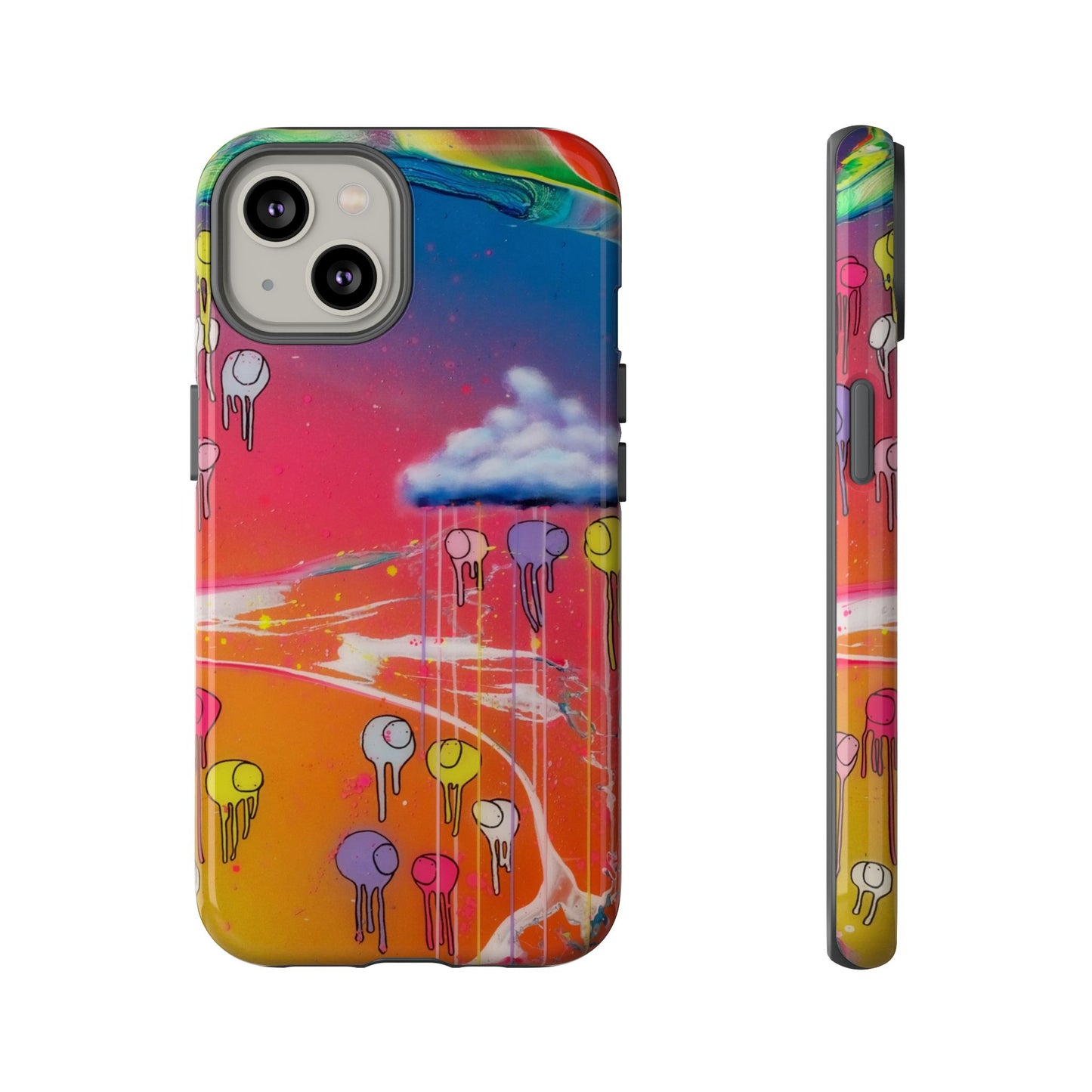 RAINING COWS "Twisted Spectrum" Phone Case