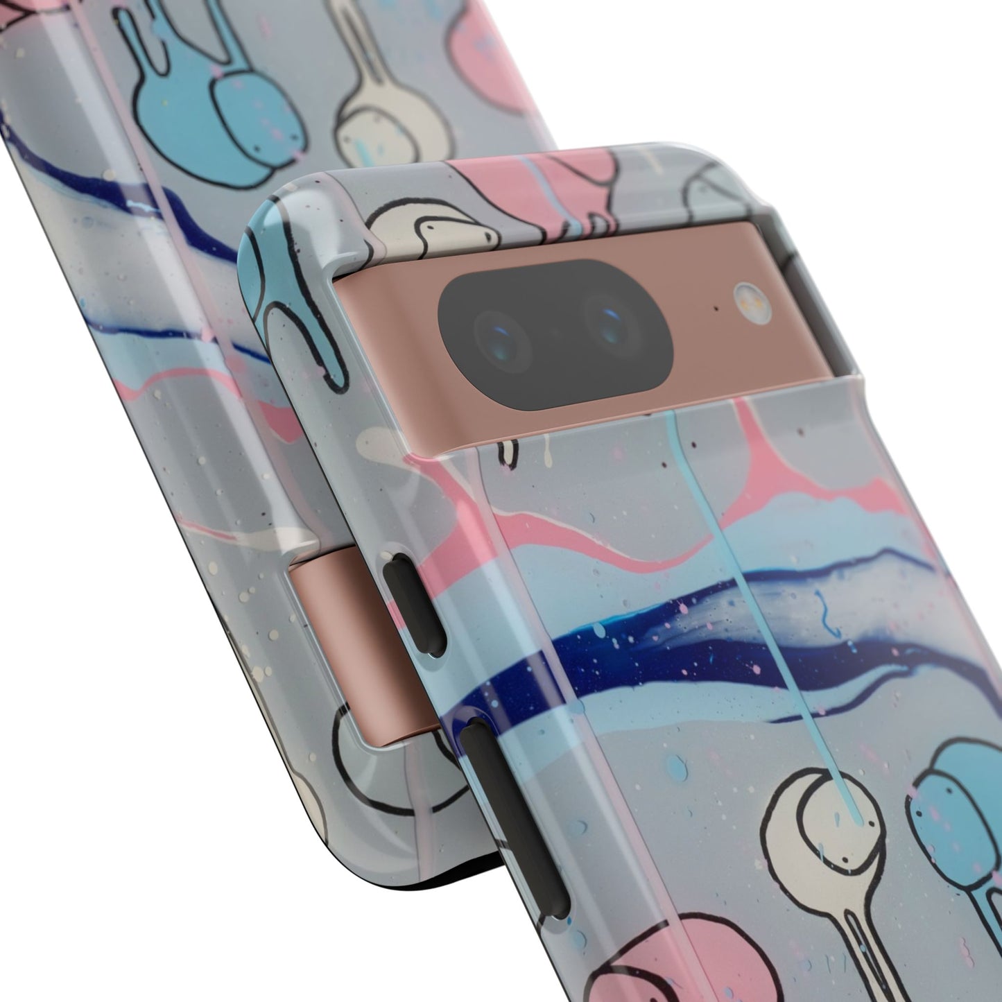 RAINING COWS "Silver Surfer" Phone Case