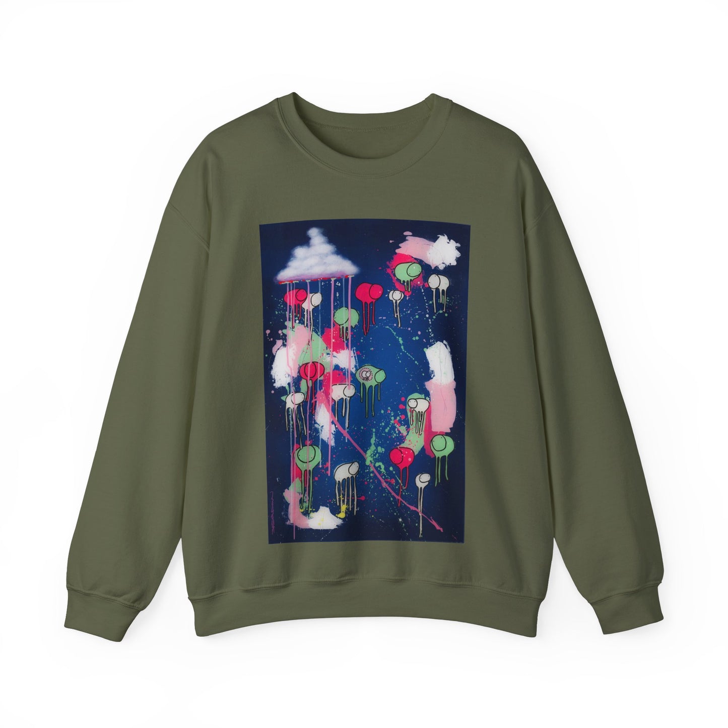 RAINING COWS "The Night Rose Thunder" Sweatshirt