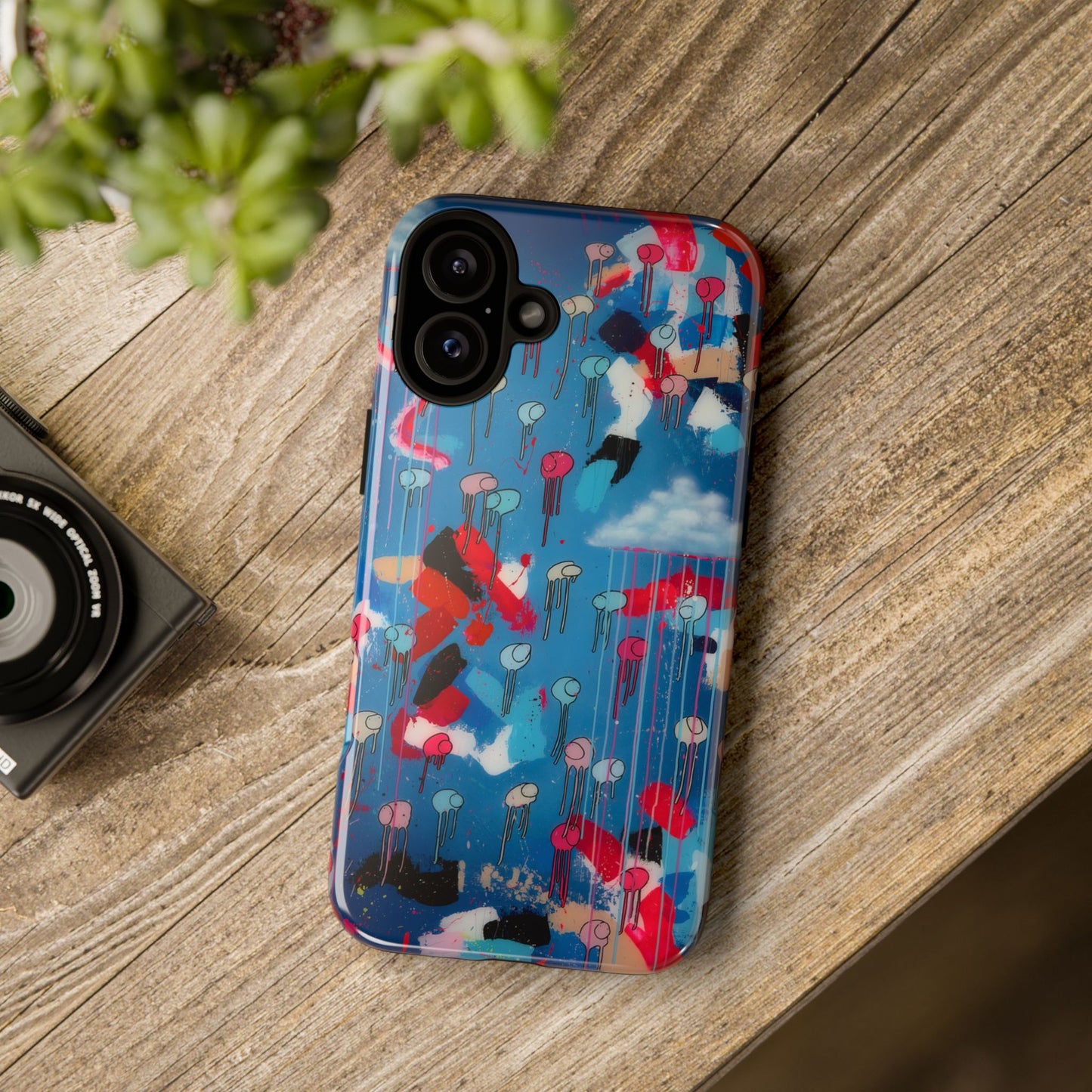 RAINING COWS "Magenta's Stream" Phone Case