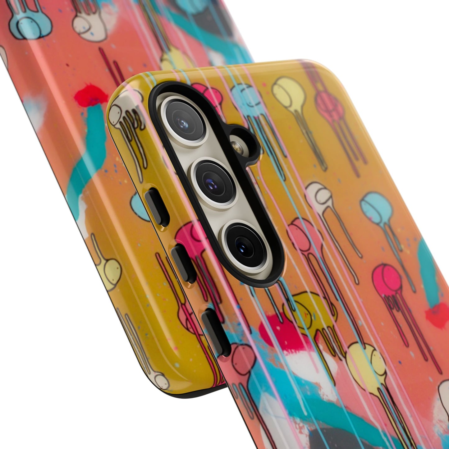 RAINING COWS "Bubble Gum Sun" Phone Case