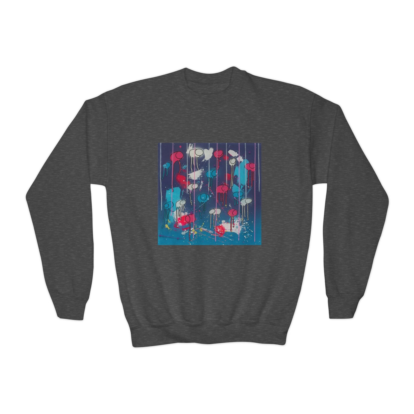 RAINING COWS "Ocean Night Fall" Kids Sweatshirt
