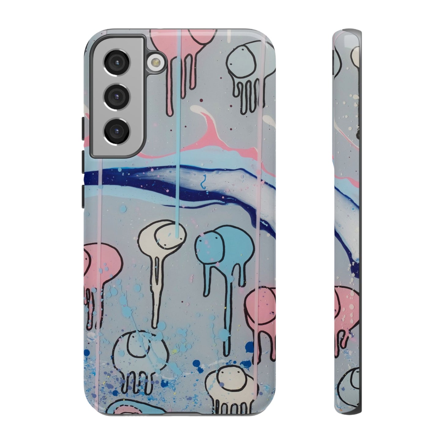 RAINING COWS "Silver Surfer" Phone Case