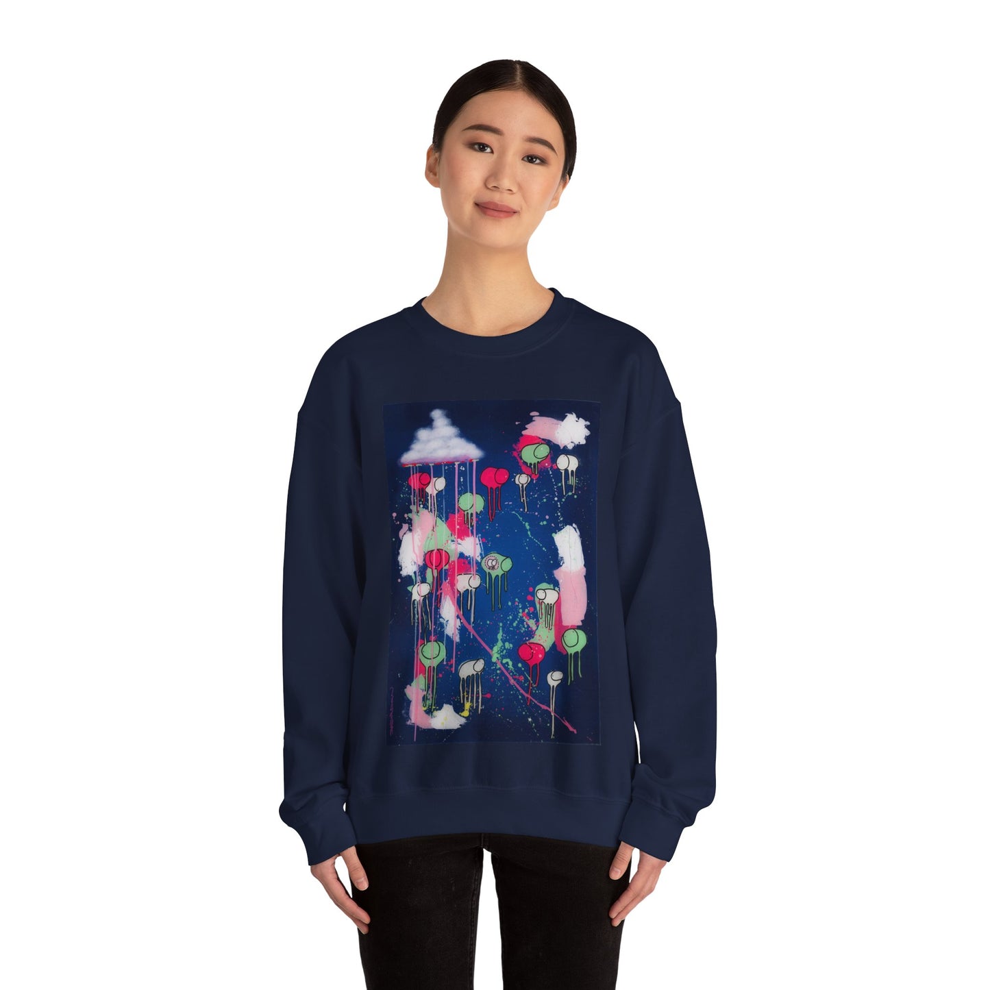 RAINING COWS "The Night Rose Thunder" Sweatshirt