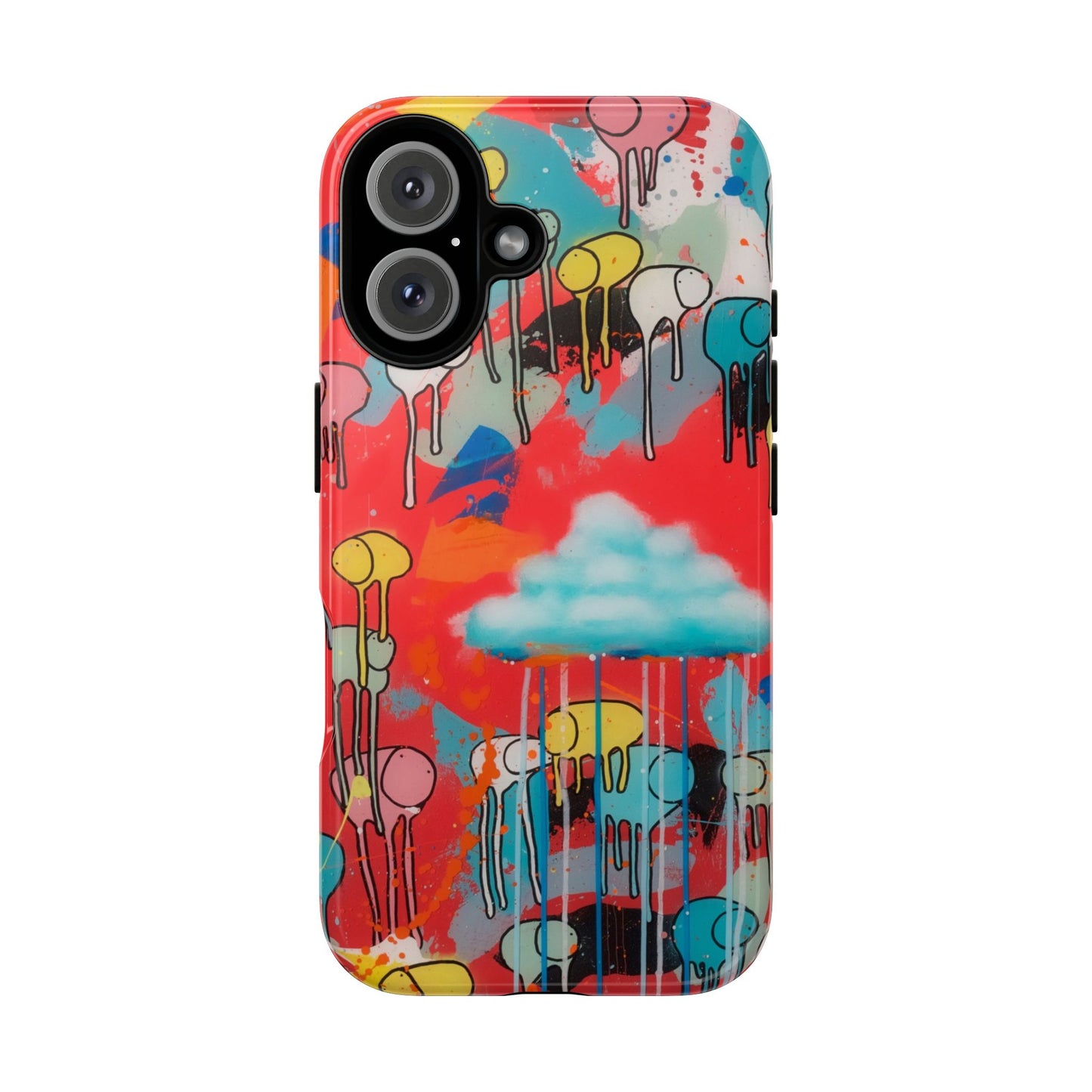 RAINING COWS "Rainbow After the Storm" Phone Case
