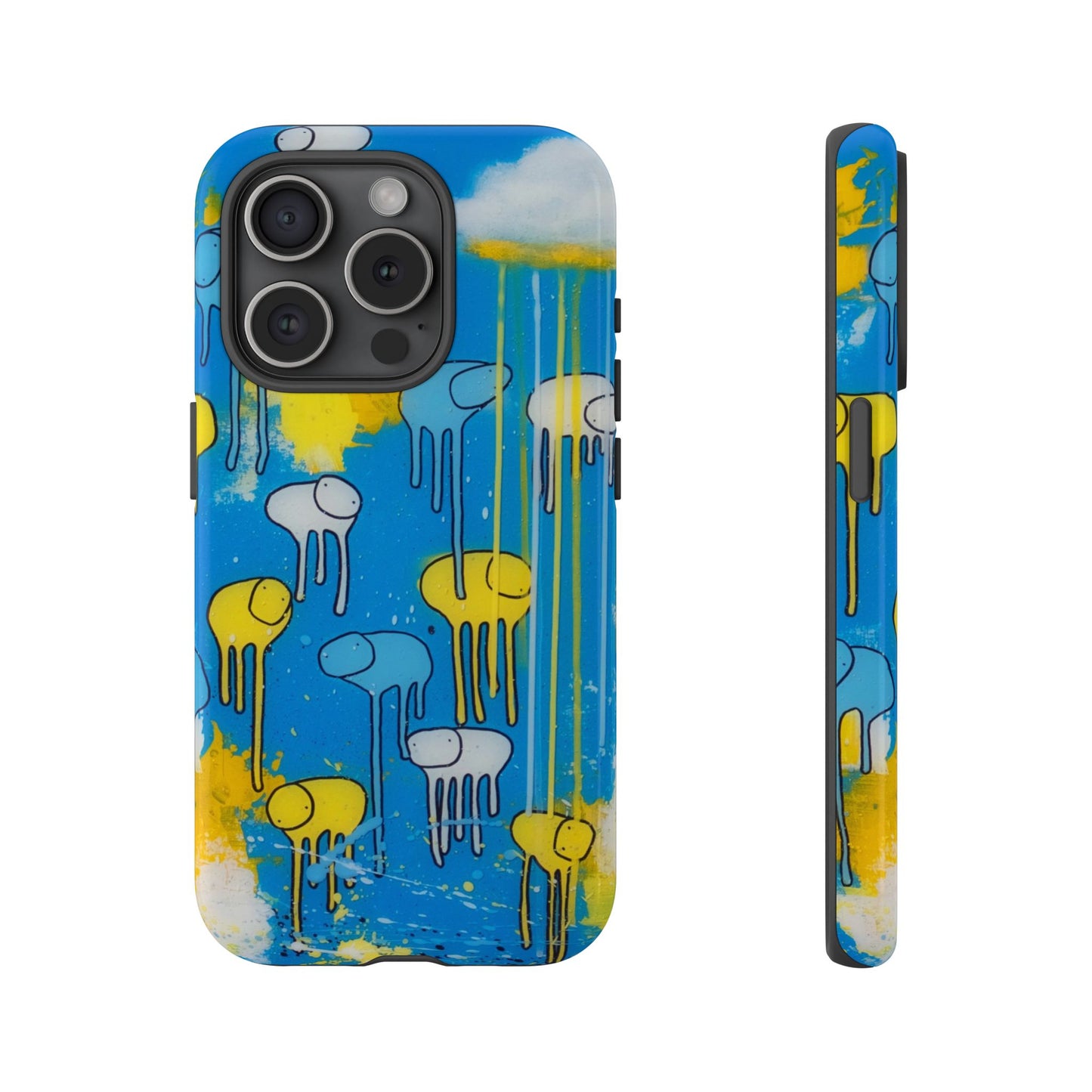 RAINING COWS "I Sea Blue" Phone Case