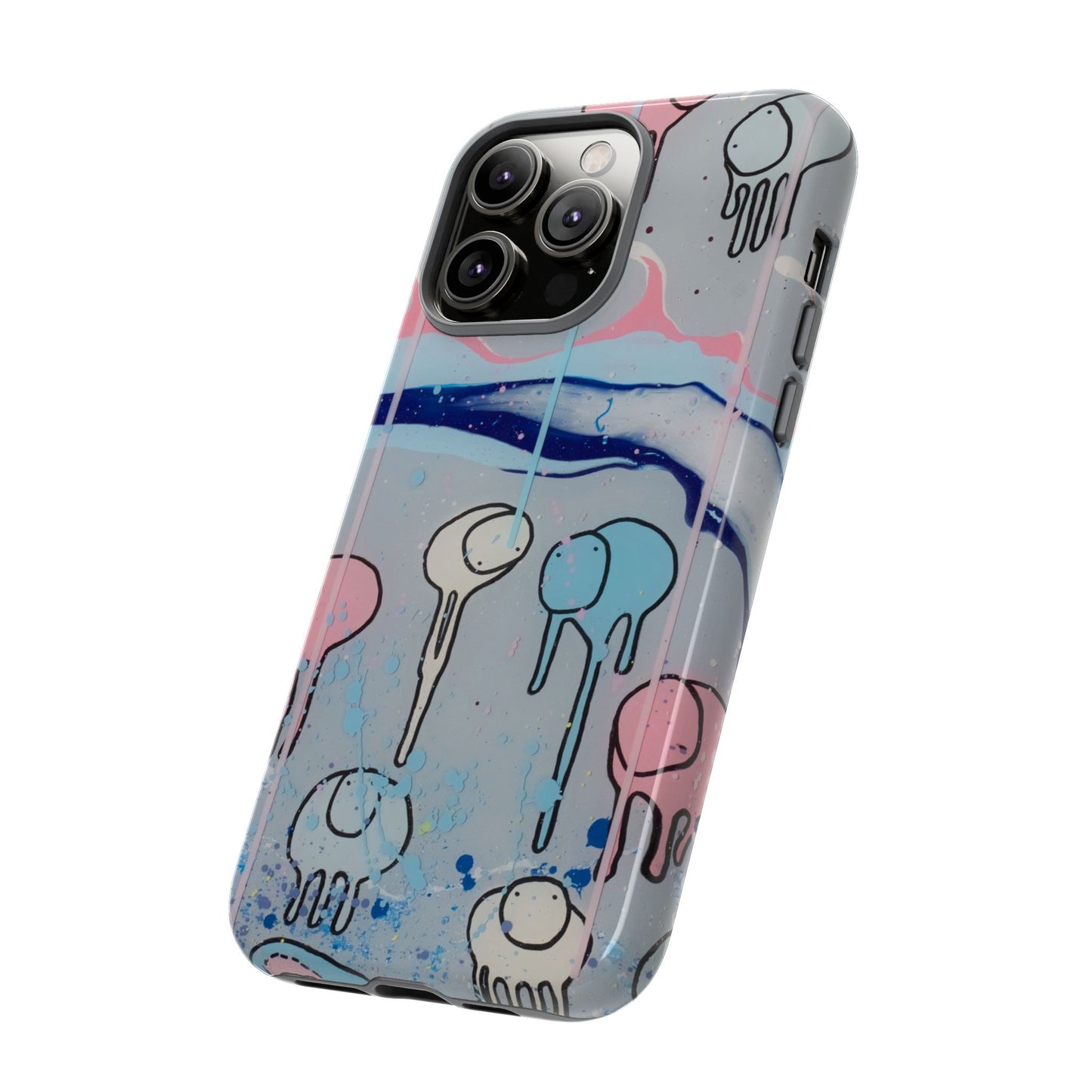 RAINING COWS "Silver Surfer" Phone Case
