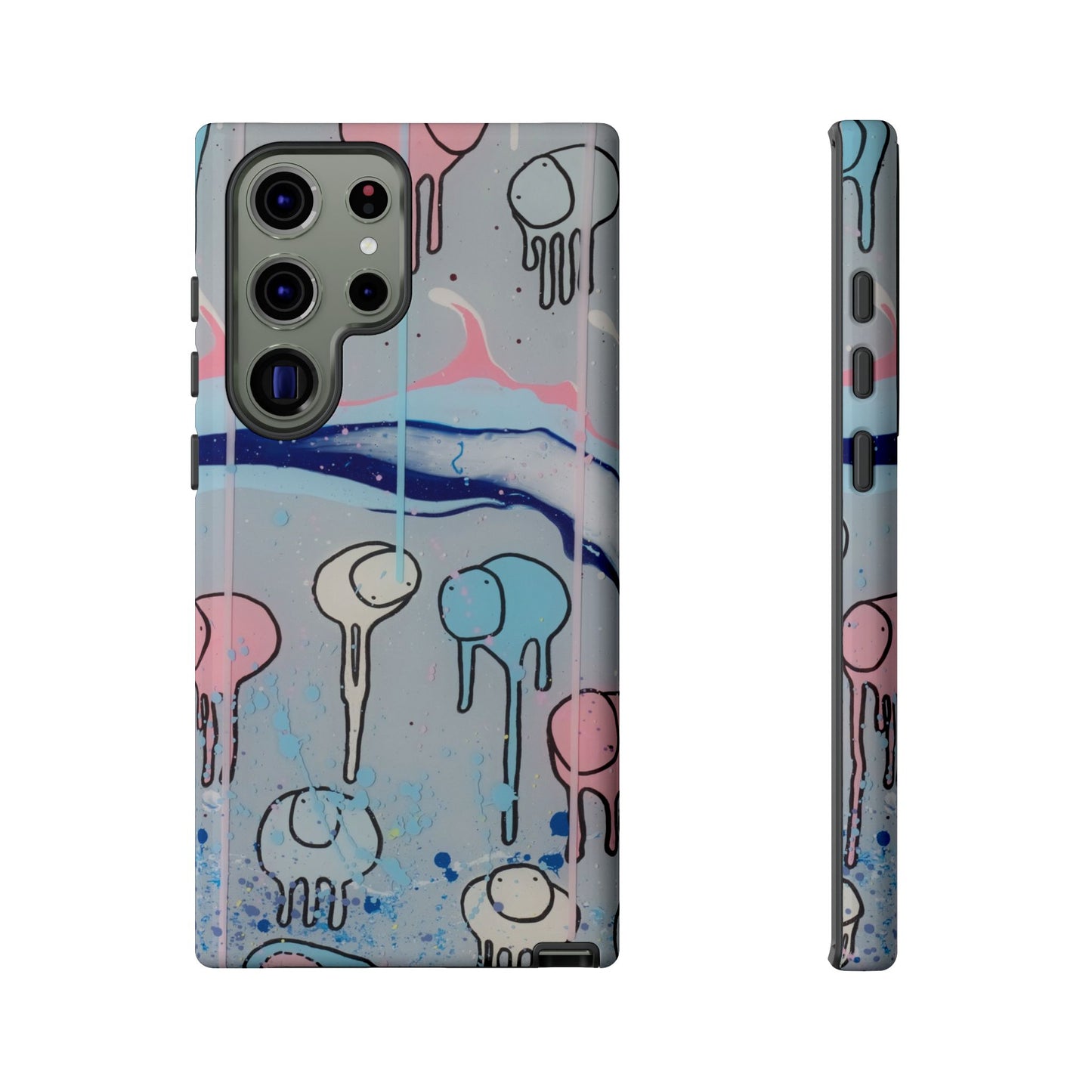RAINING COWS "Silver Surfer" Phone Case