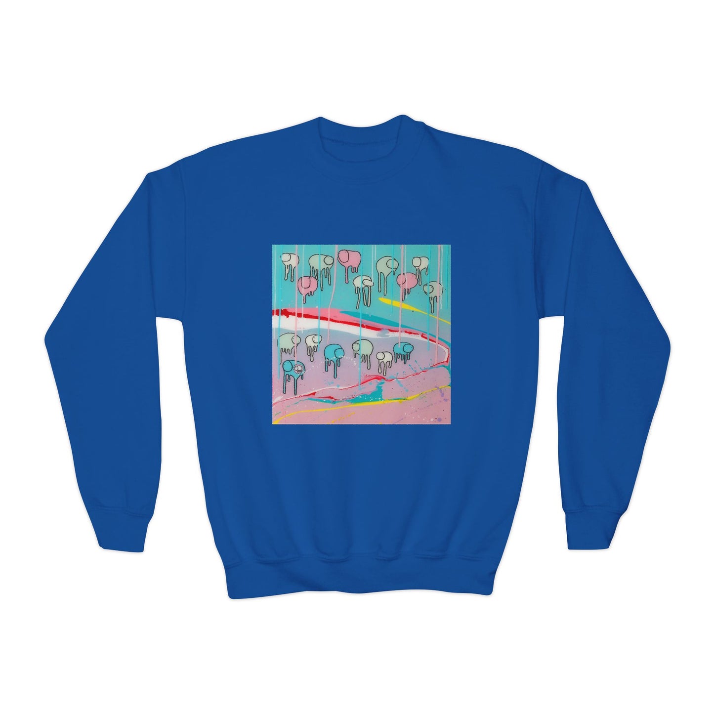 RAINING COWS "Martini Twist" Kids Sweatshirt