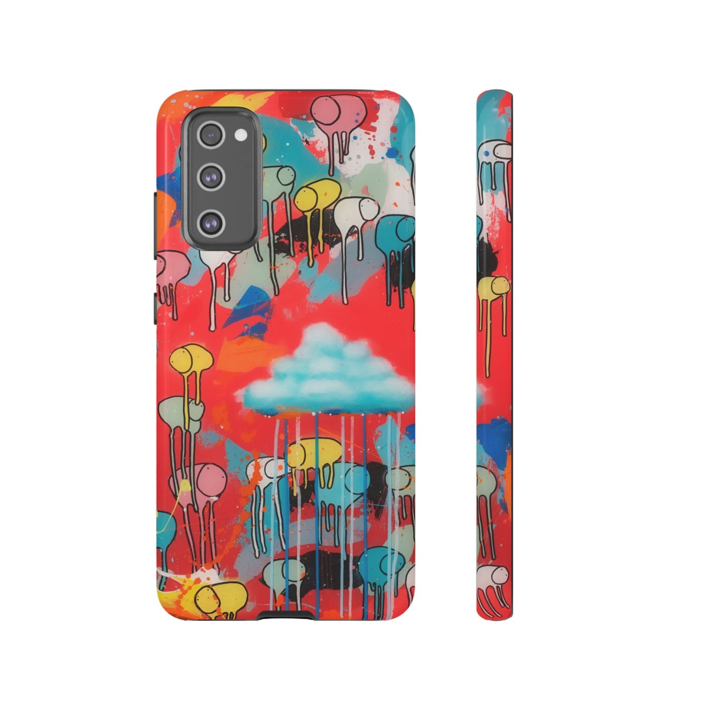 RAINING COWS "Rainbow After the Storm" Phone Case