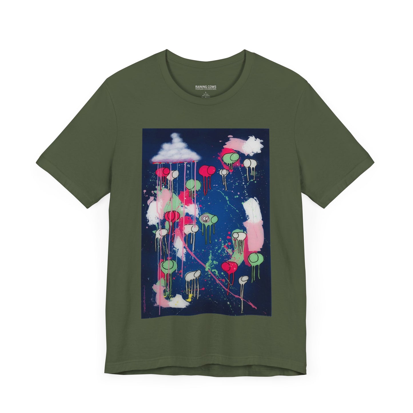 RAINING COWS "The Night Rose Thunder" T-Shirt