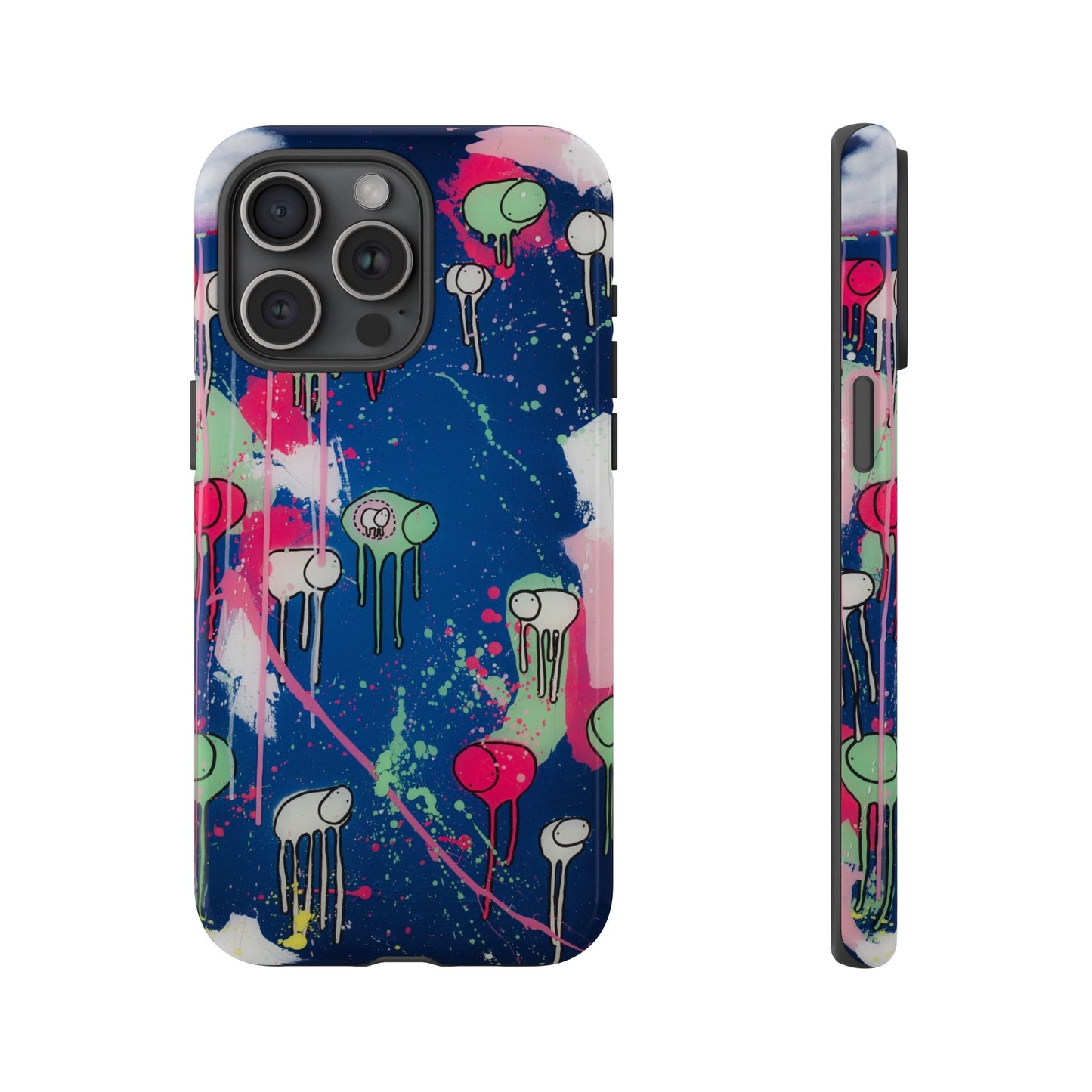 RAINING COWS "The Night Rose Thunder" Phone Case