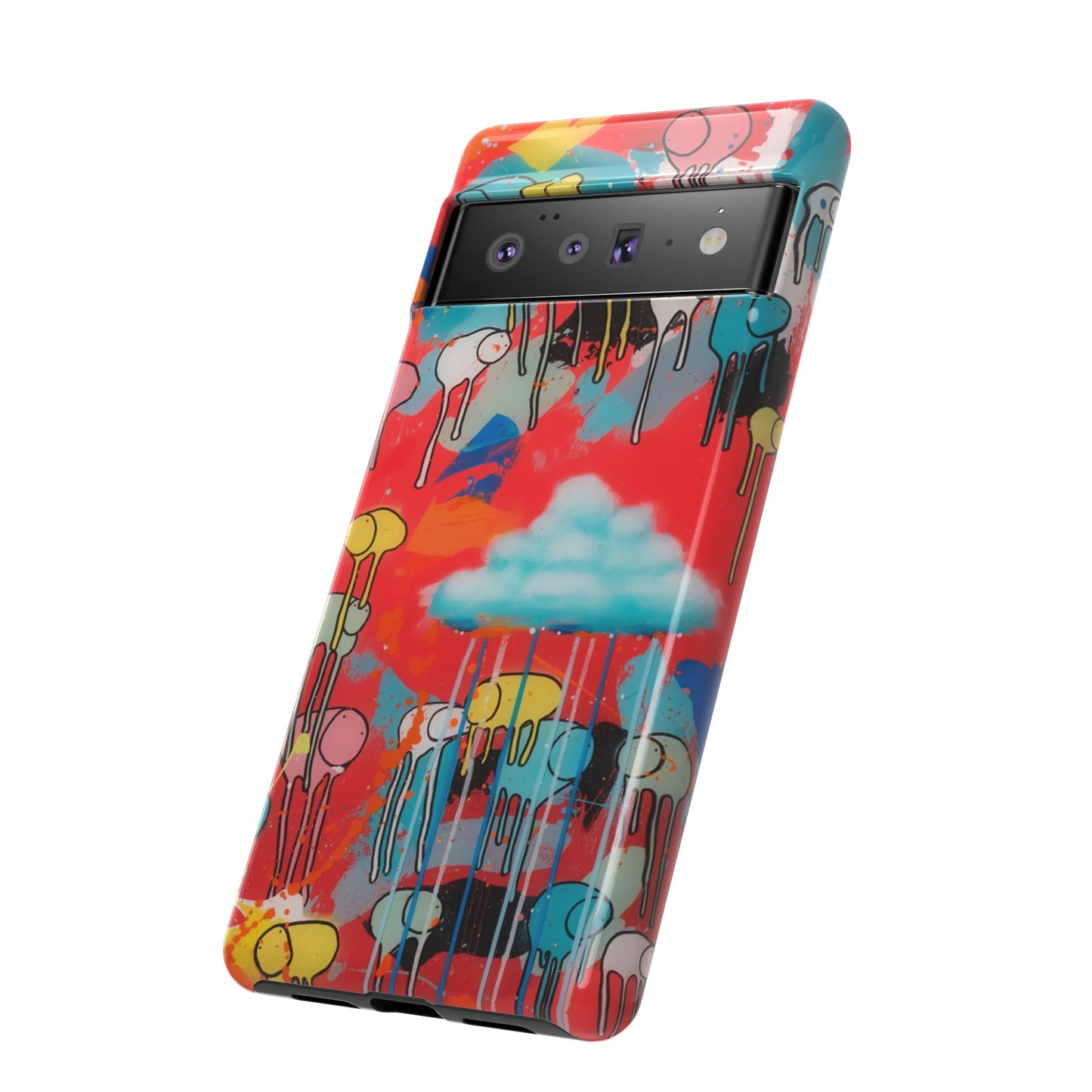 RAINING COWS "Rainbow After the Storm" Phone Case
