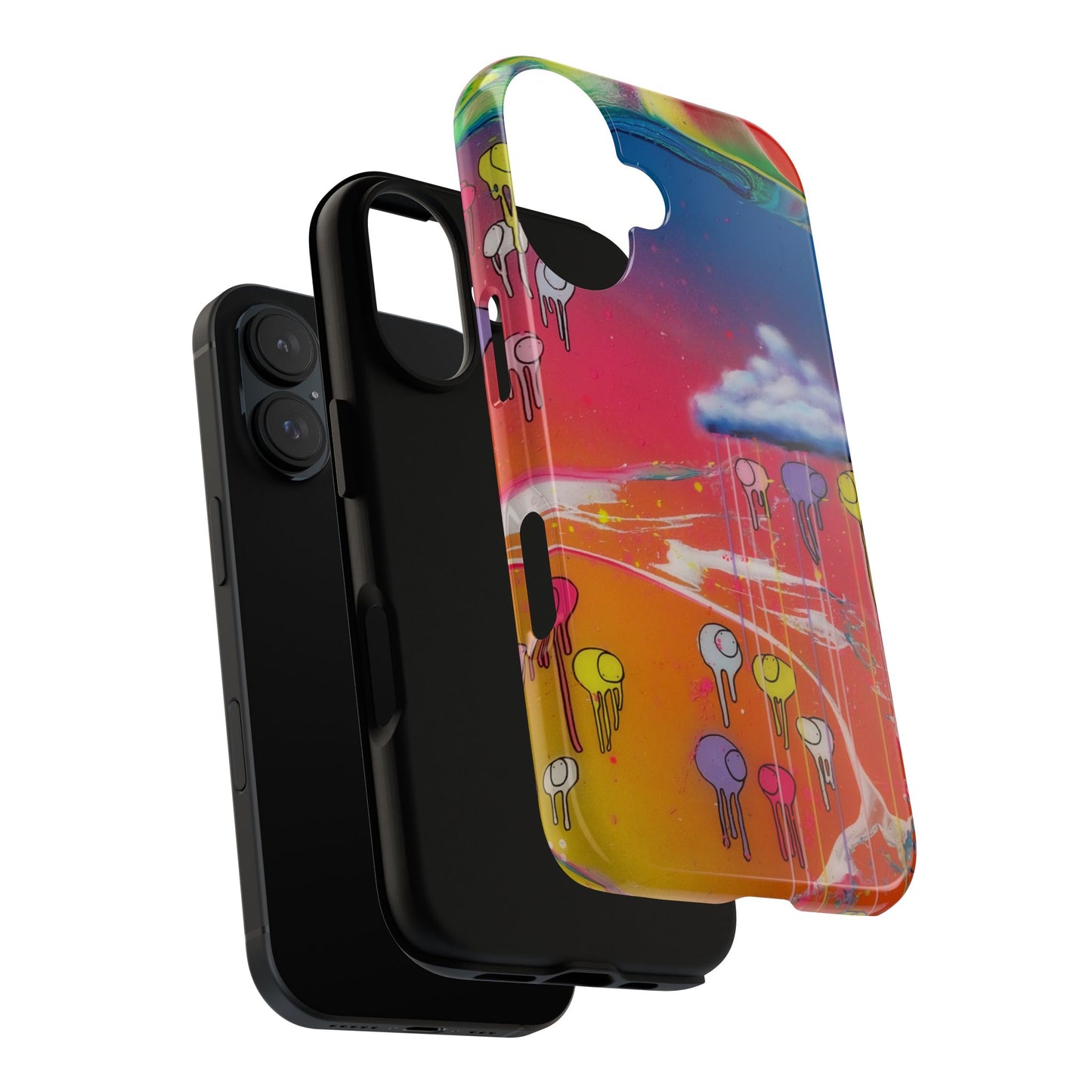 RAINING COWS "Twisted Spectrum" Phone Case