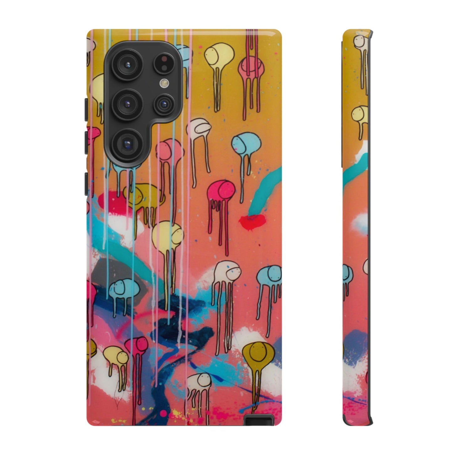 RAINING COWS "Bubble Gum Sun" Phone Case