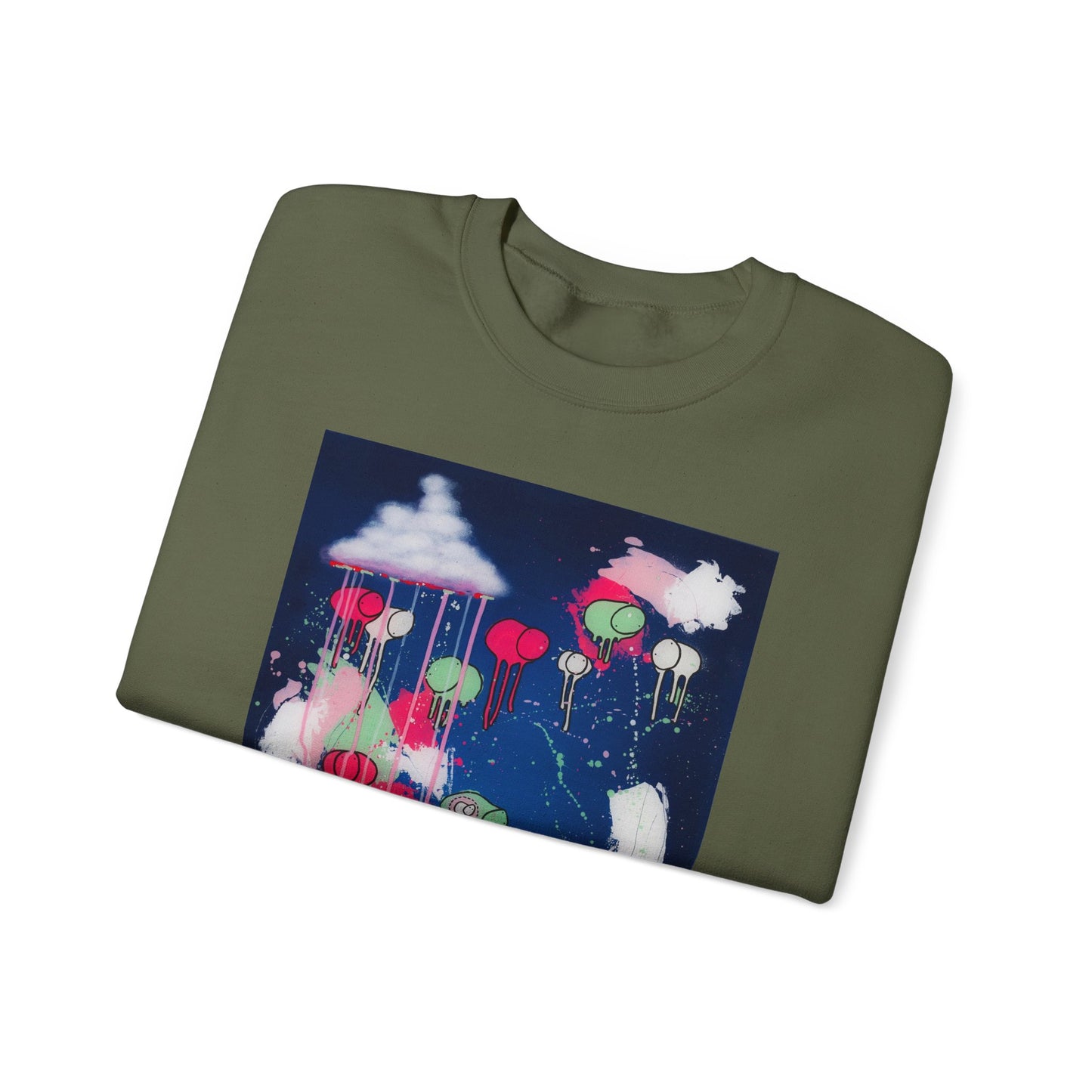 RAINING COWS "The Night Rose Thunder" Sweatshirt