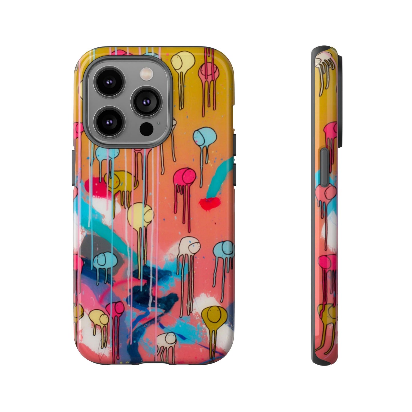 RAINING COWS "Bubble Gum Sun" Phone Case