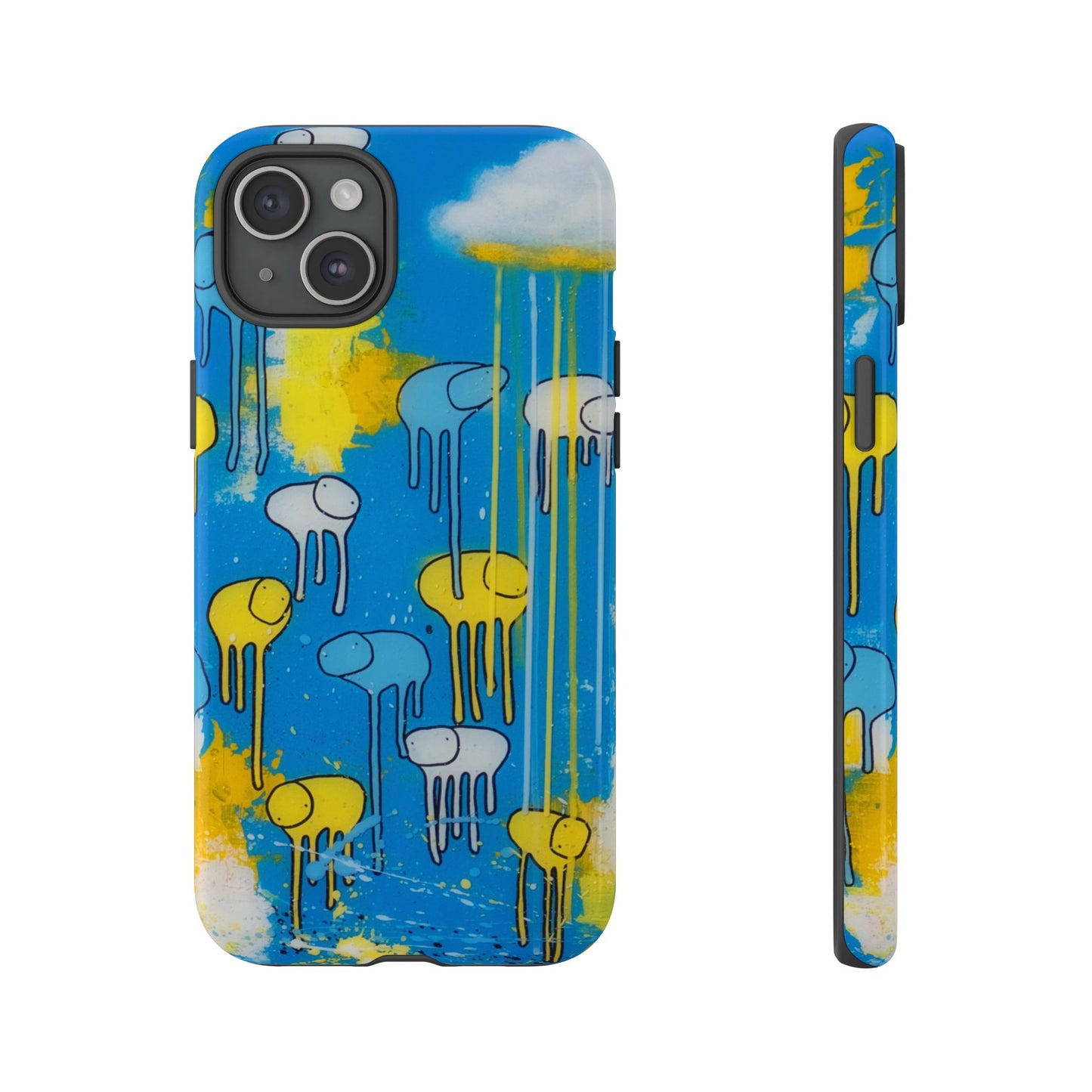 RAINING COWS "I Sea Blue" Phone Case