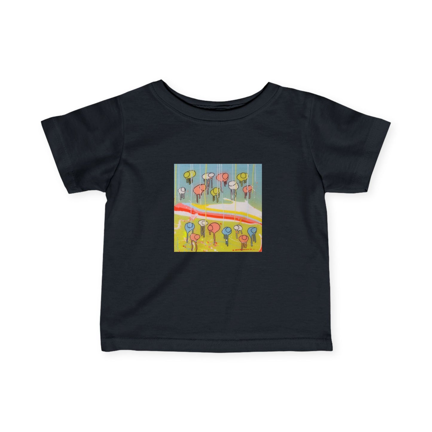 RAINING COWS "Martini Twist" Infant Tee