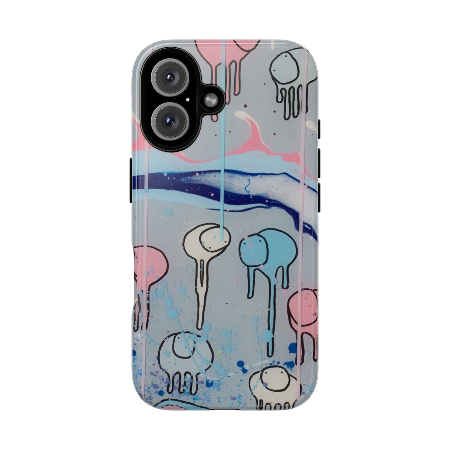 RAINING COWS "Silver Surfer" Phone Case