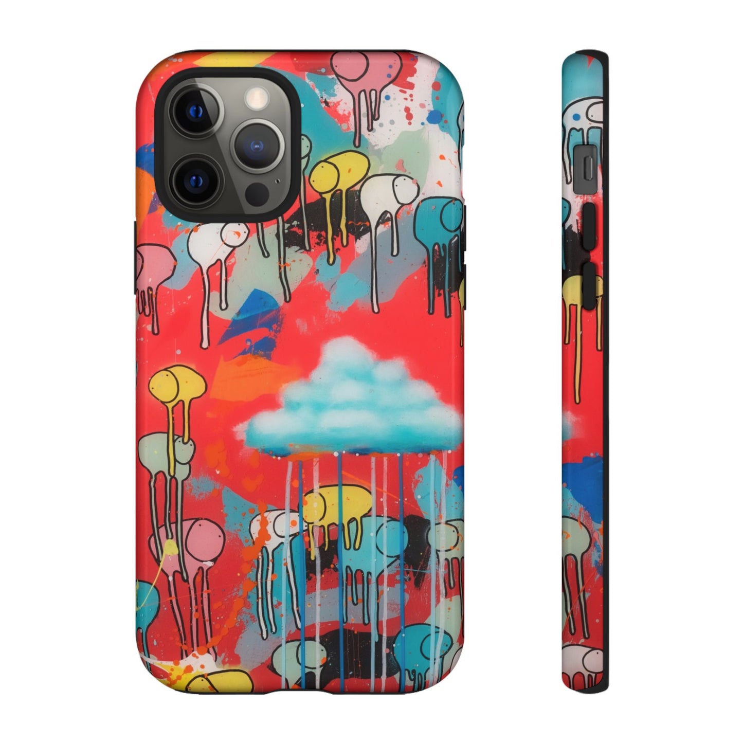 RAINING COWS "Rainbow After the Storm" Phone Case