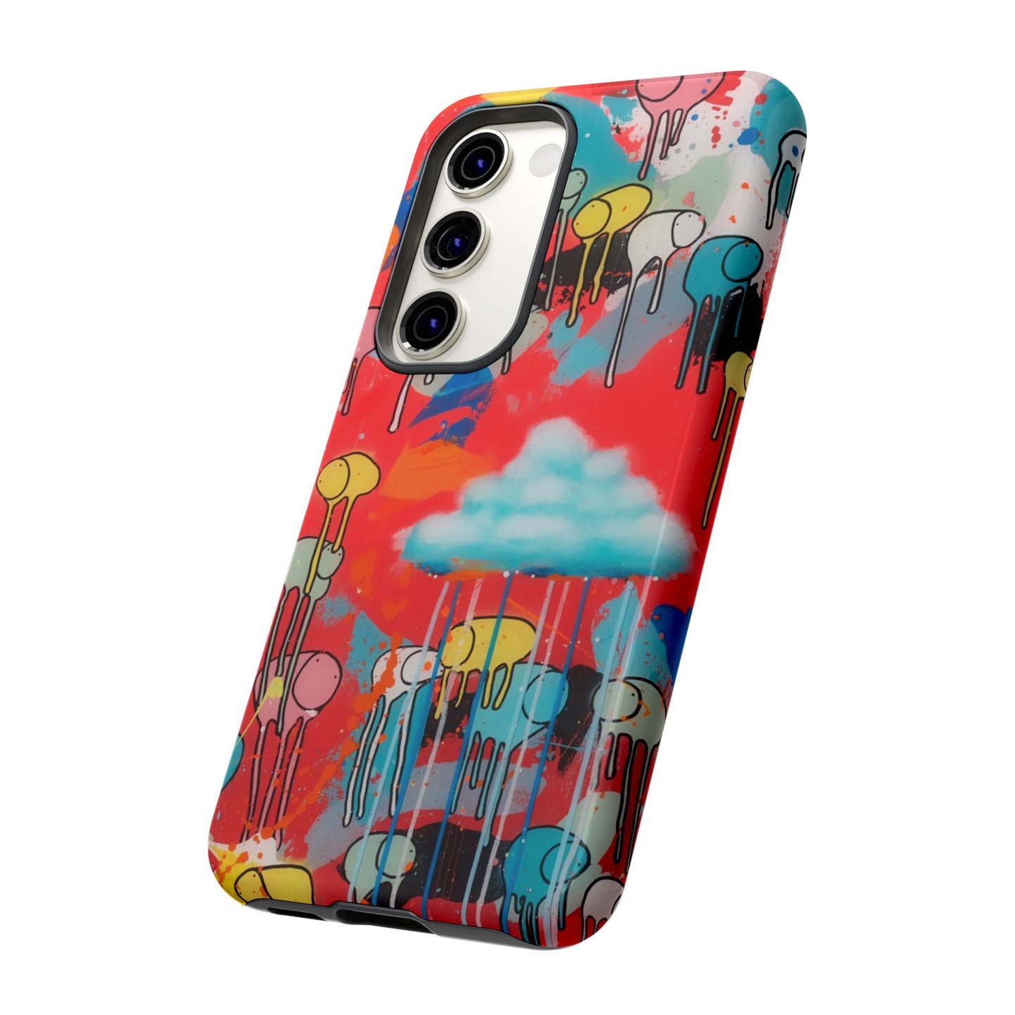 RAINING COWS "Rainbow After the Storm" Phone Case