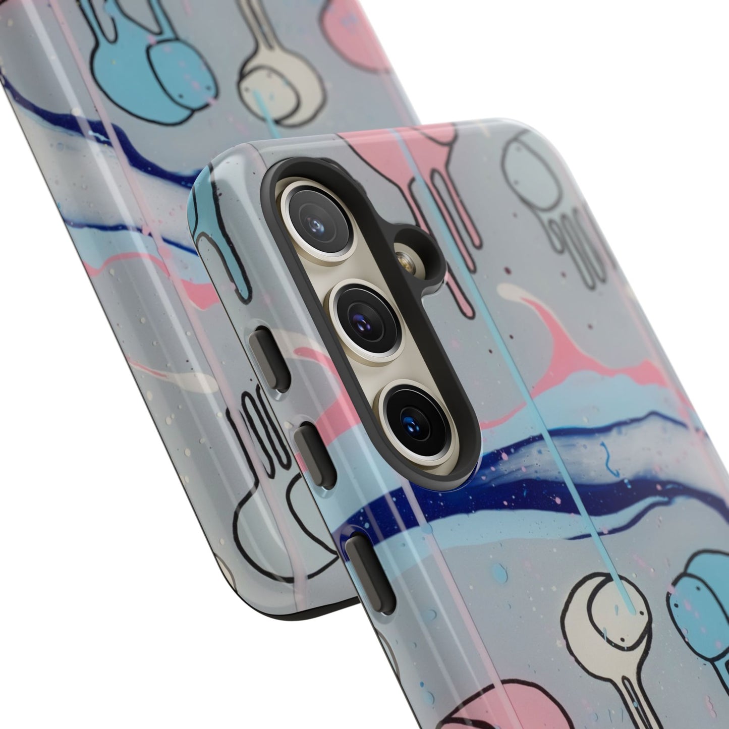 RAINING COWS "Silver Surfer" Phone Case