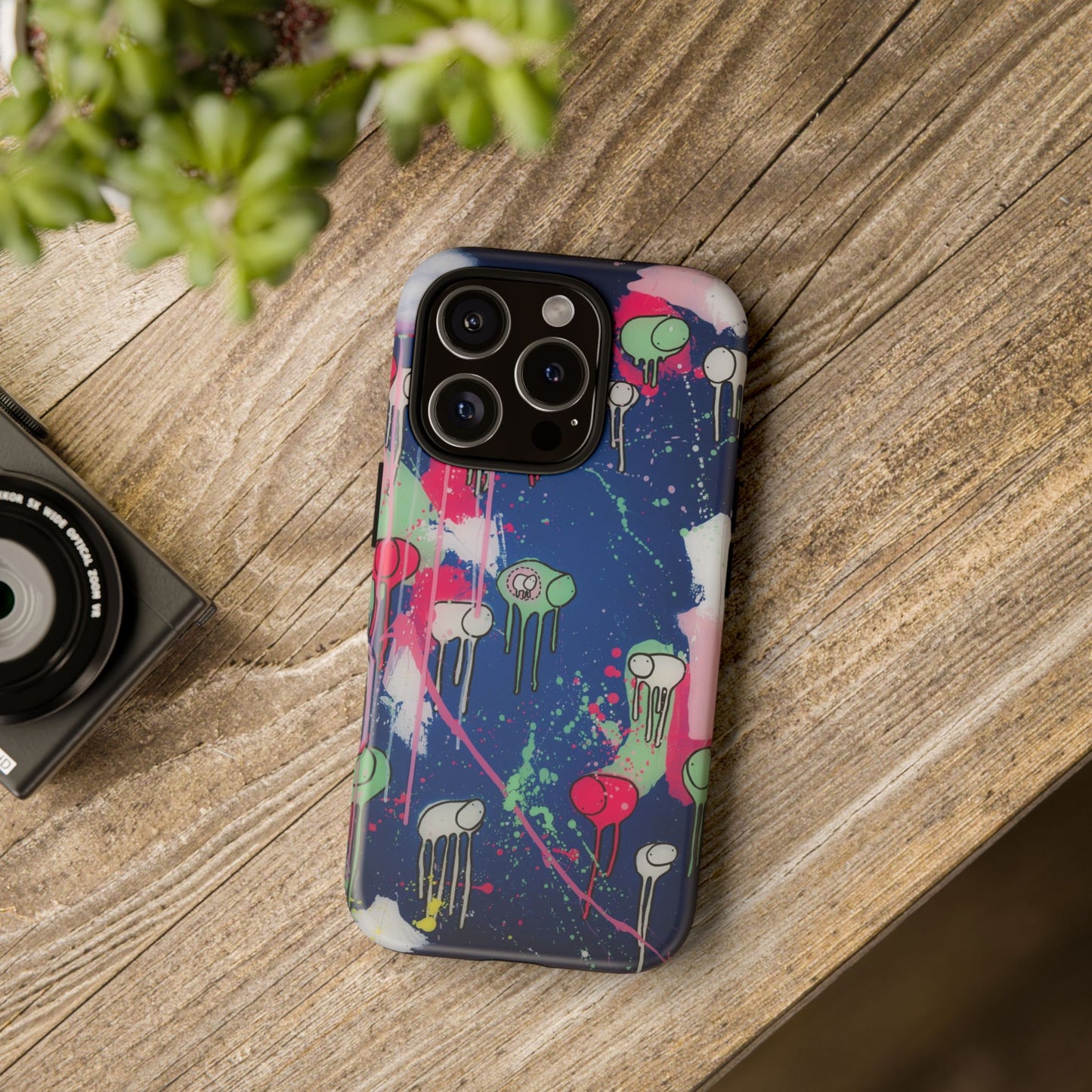 RAINING COWS "The Night Rose Thunder" Phone Case