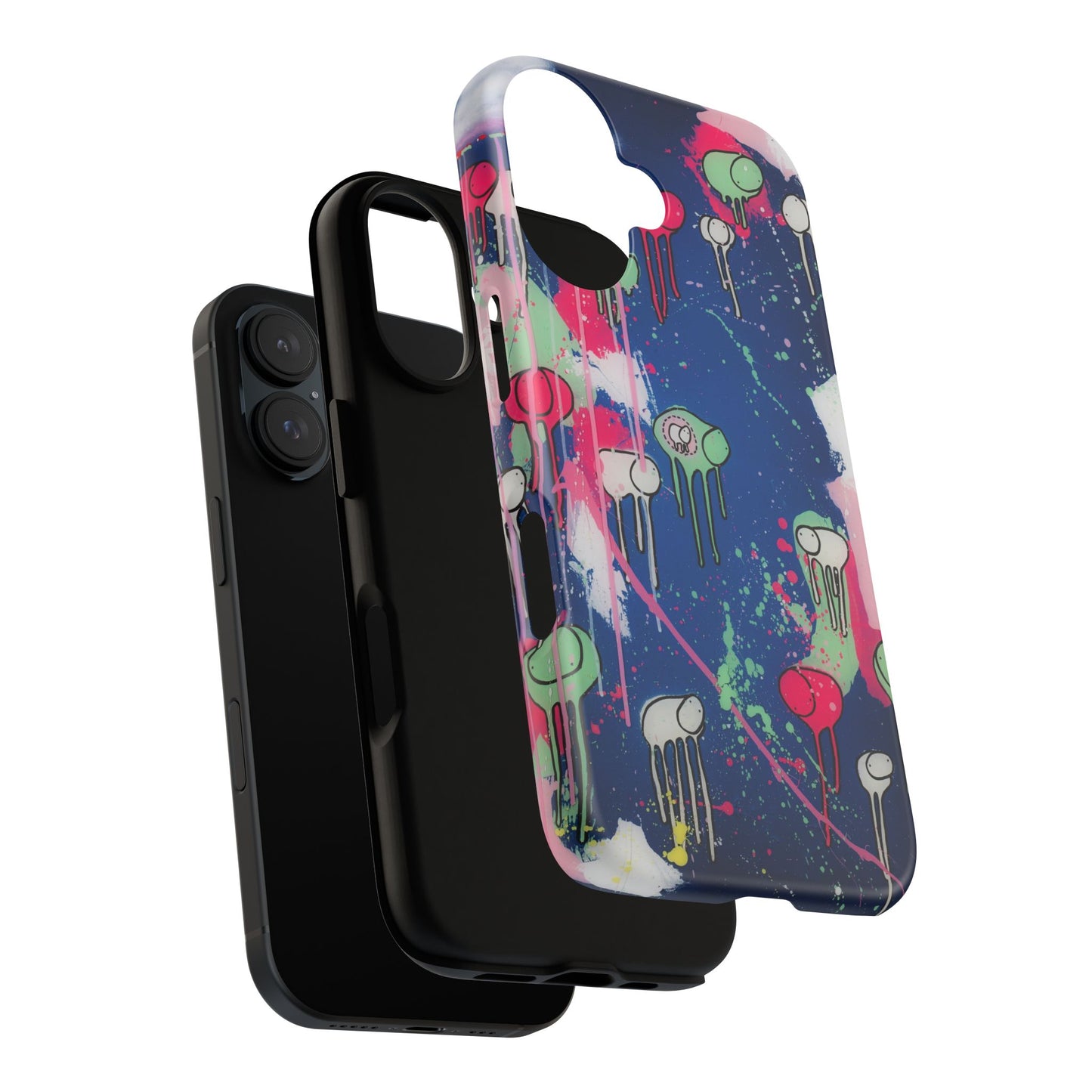 RAINING COWS "The Night Rose Thunder" Phone Case