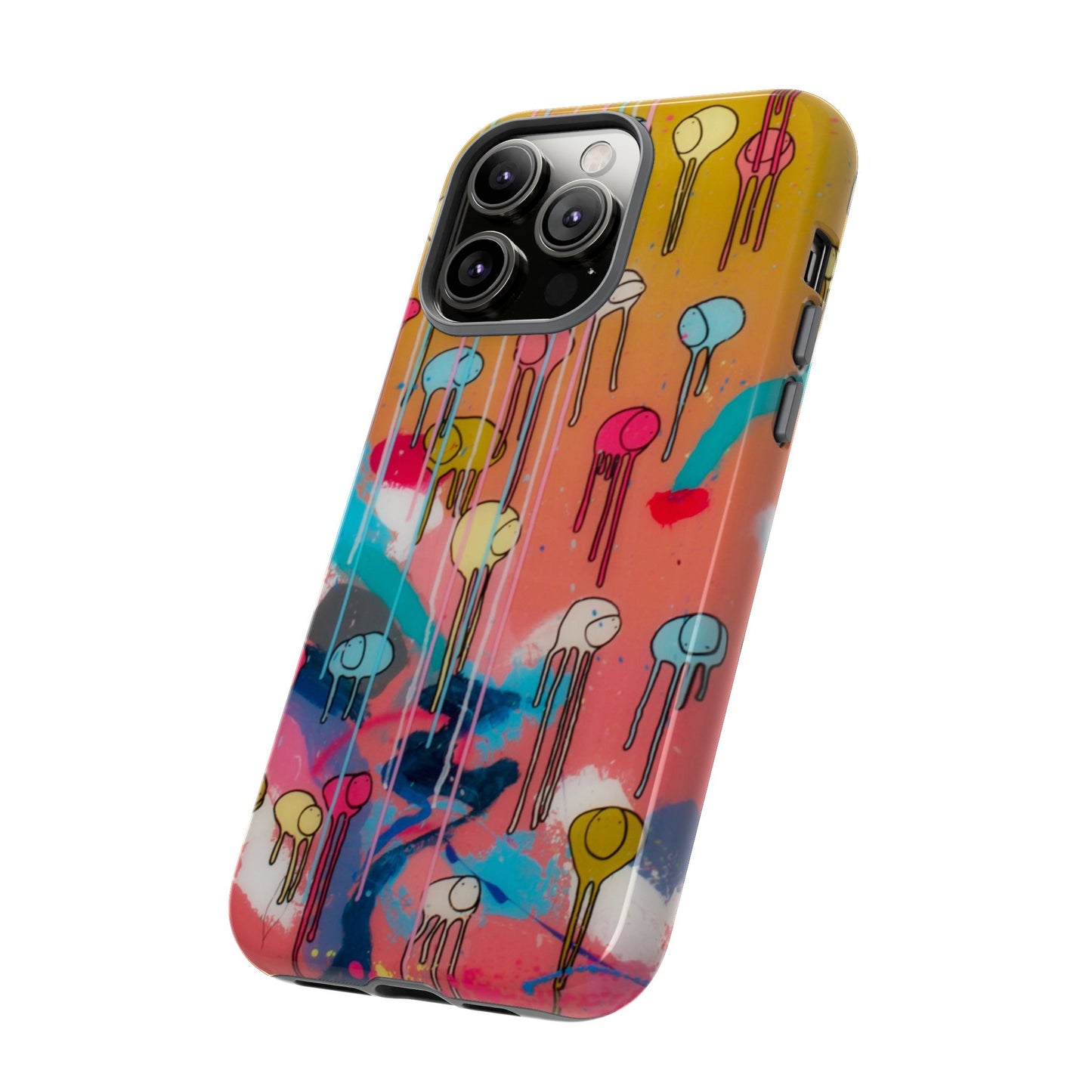 RAINING COWS "Bubble Gum Sun" Phone Case