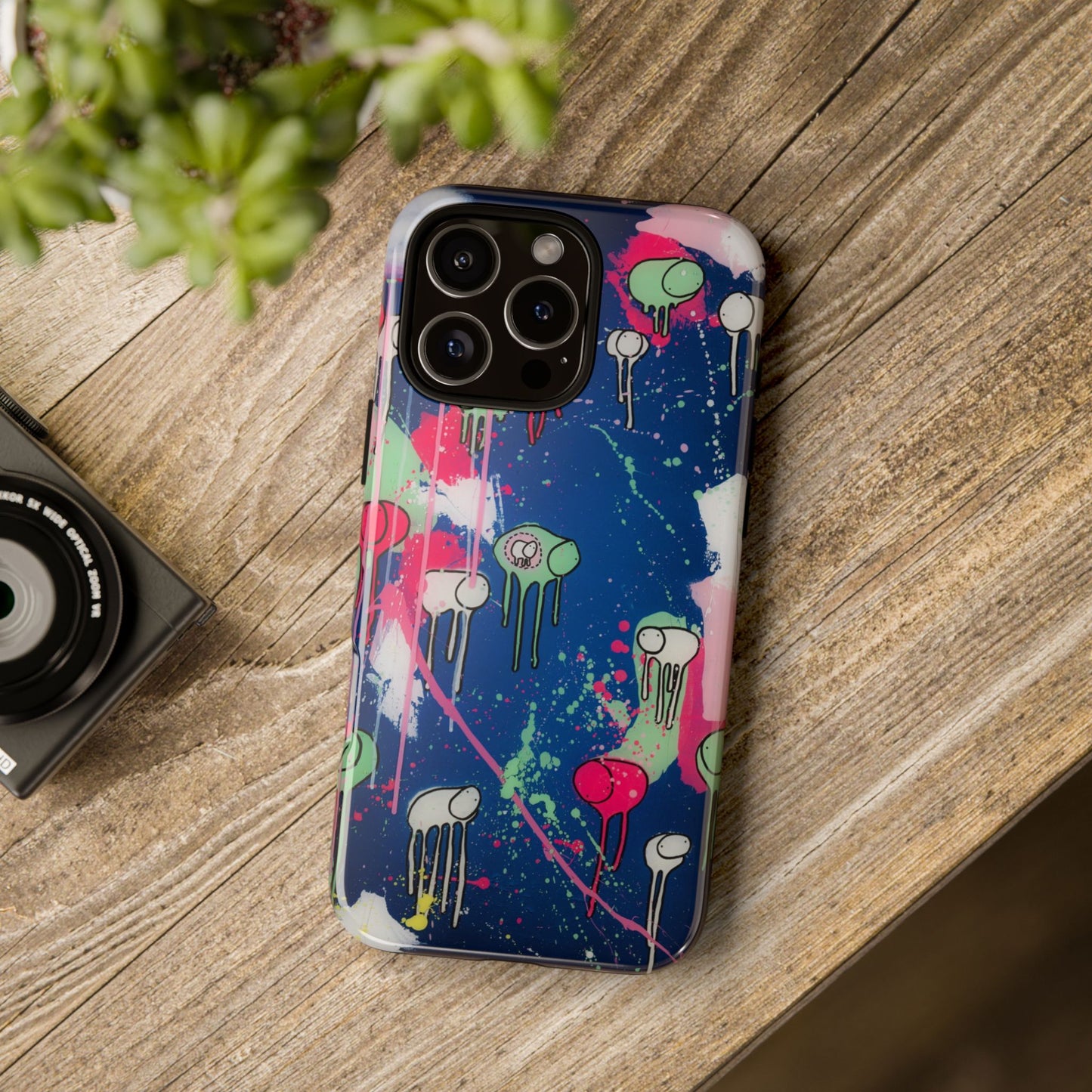 RAINING COWS "The Night Rose Thunder" Phone Case