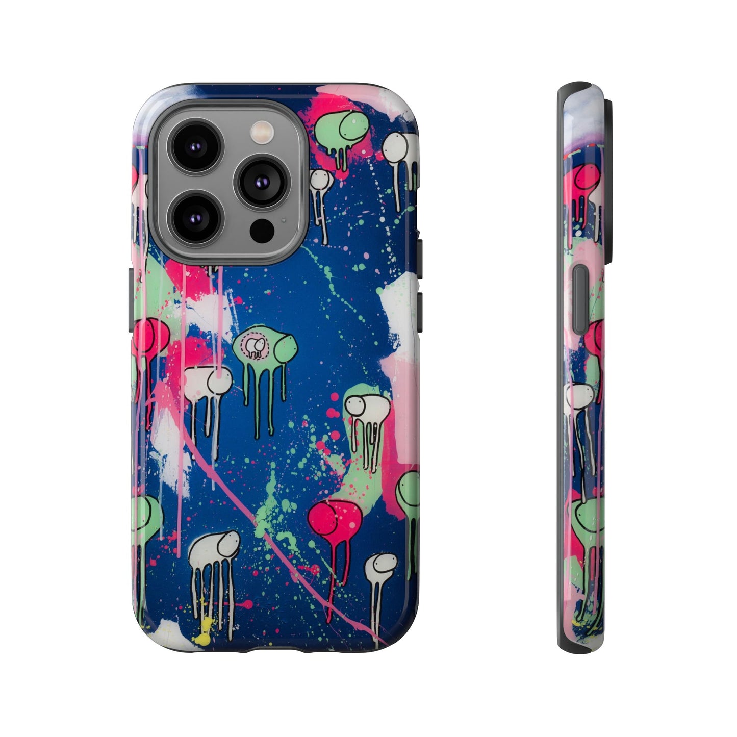 RAINING COWS "The Night Rose Thunder" Phone Case
