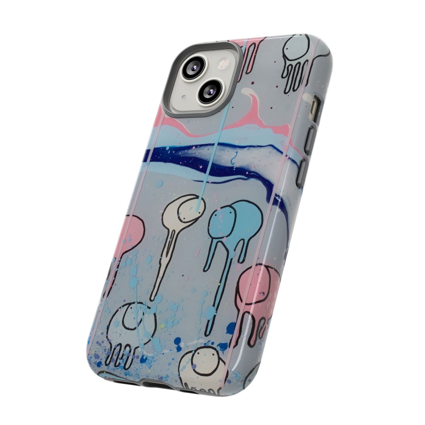 RAINING COWS "Silver Surfer" Phone Case