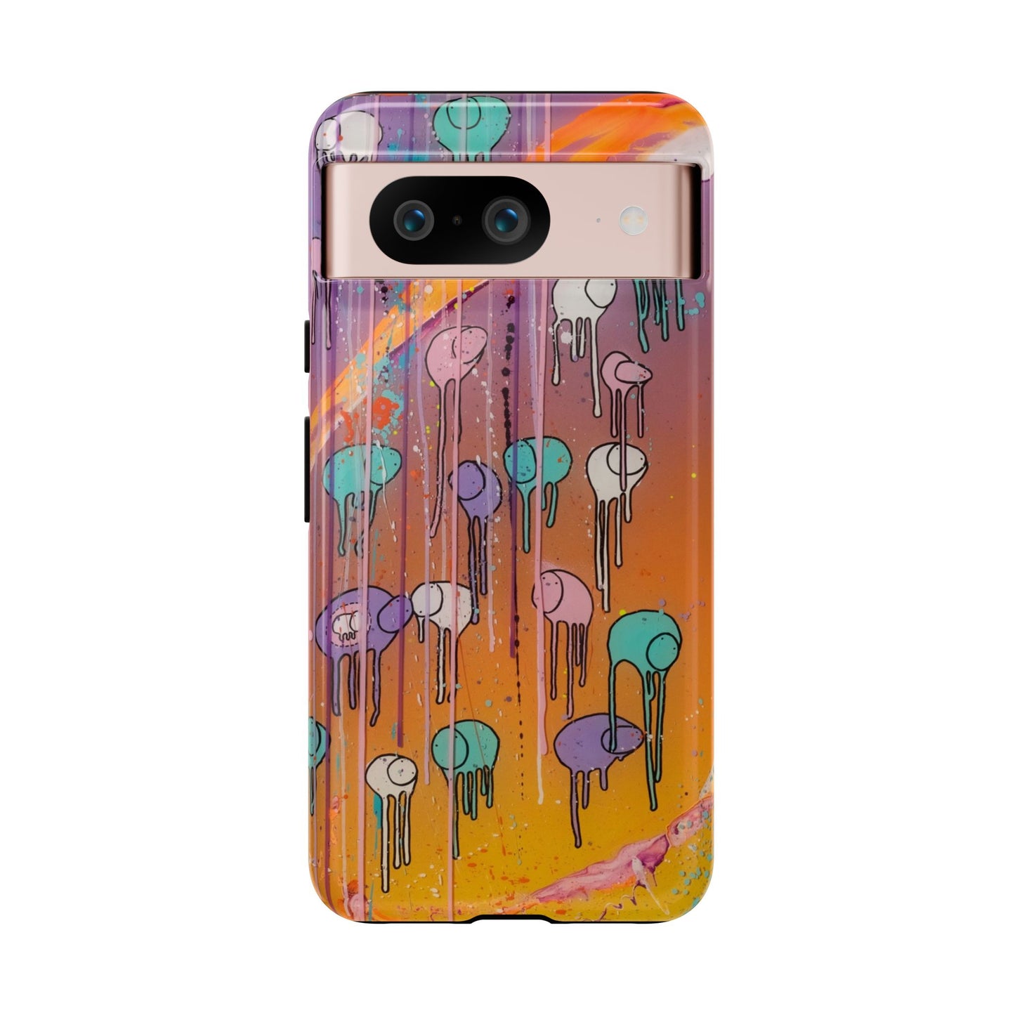 RAINING COWS "Purple Sunset with a Yellow Twist" Phone Case