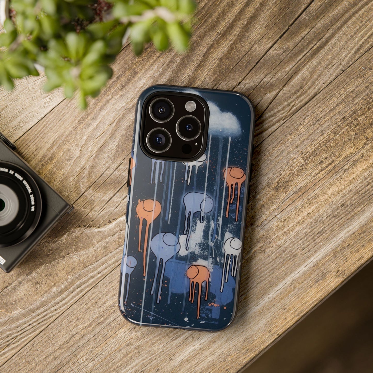 RAINING COWS "Midnight Symphony" Phone Case