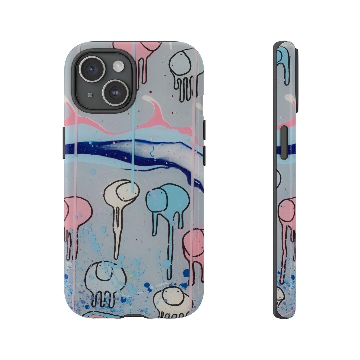 RAINING COWS "Silver Surfer" Phone Case