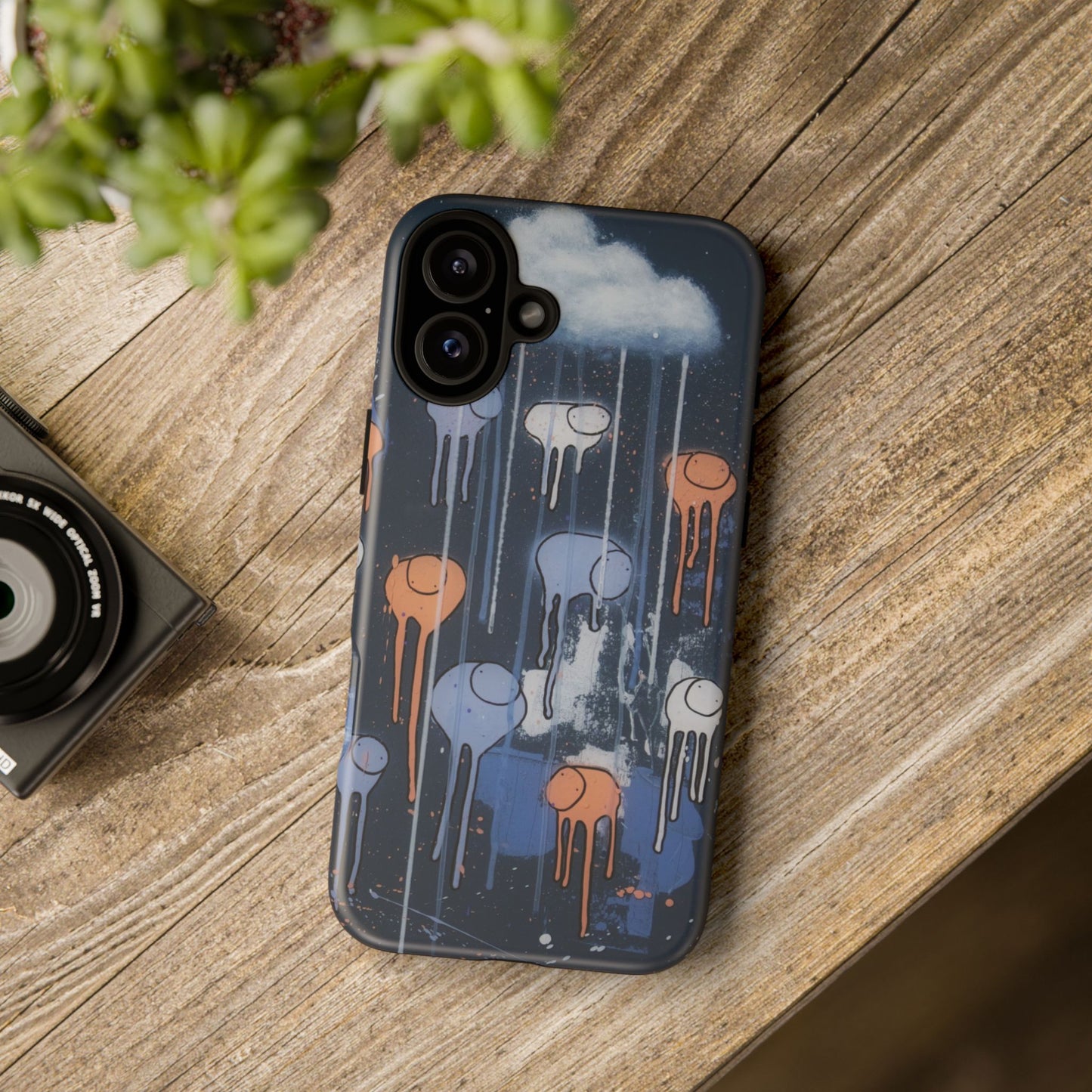 RAINING COWS "Midnight Symphony" Phone Case