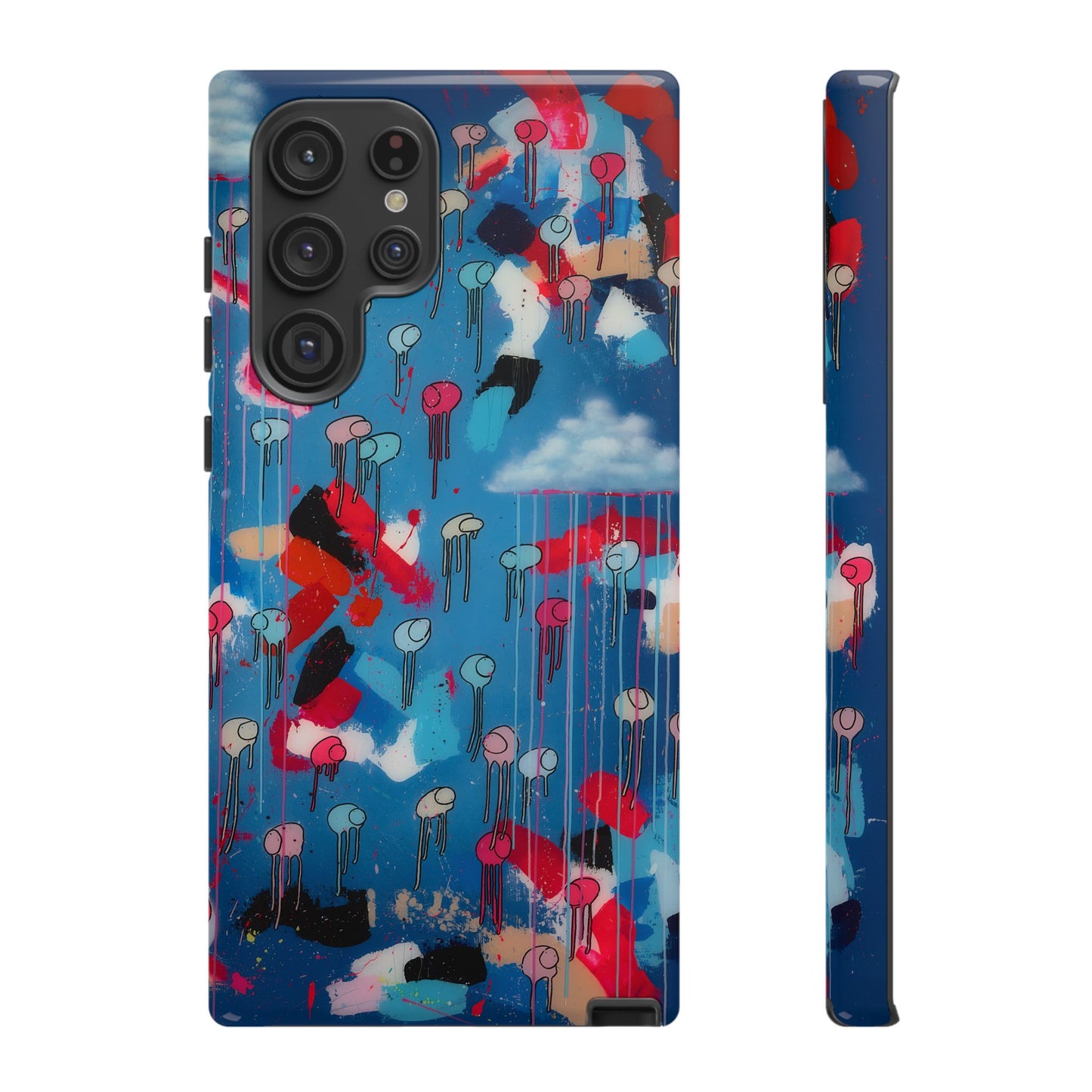 RAINING COWS "Magenta's Stream" Phone Case