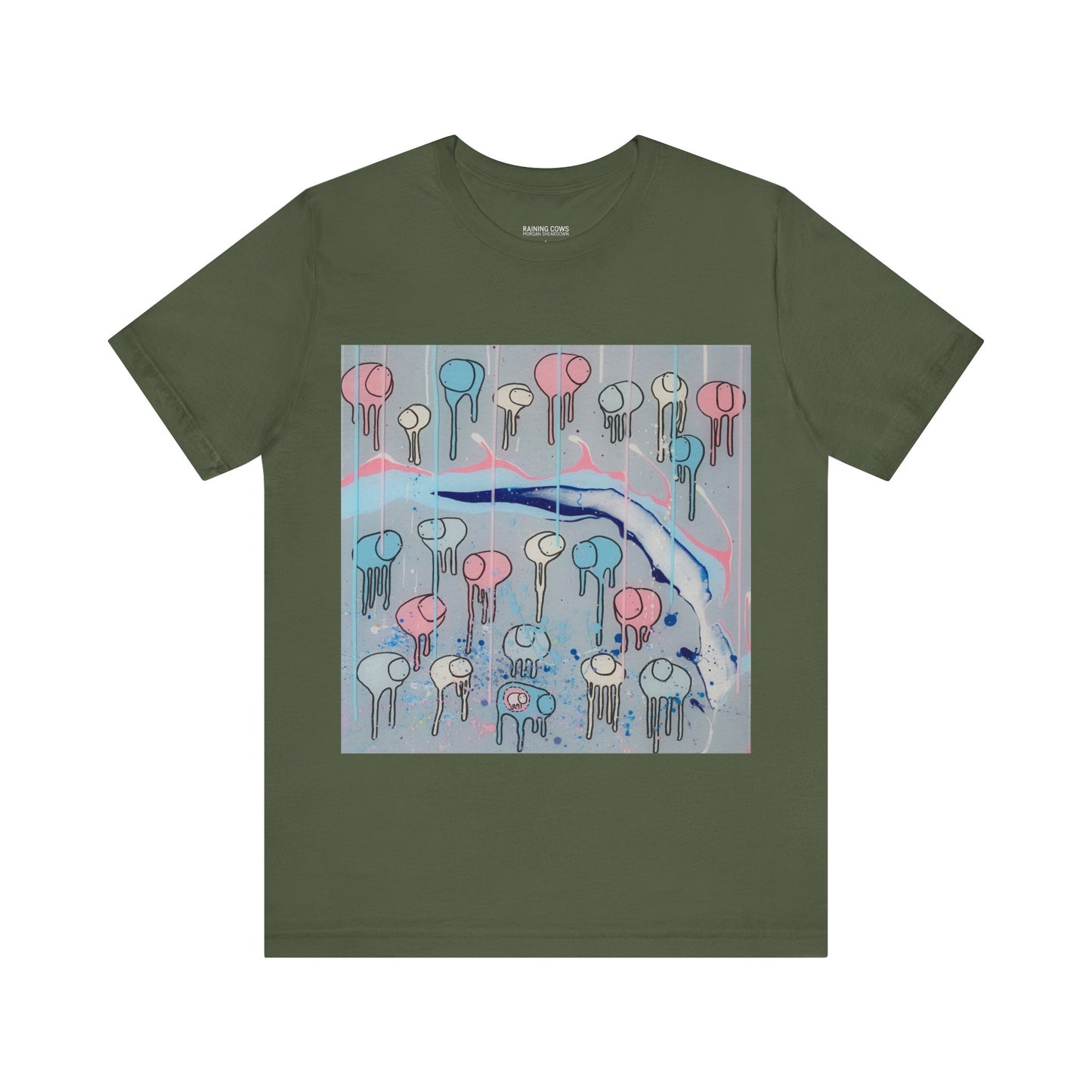 RAINING COWS "Silver Surfer" T-Shirt