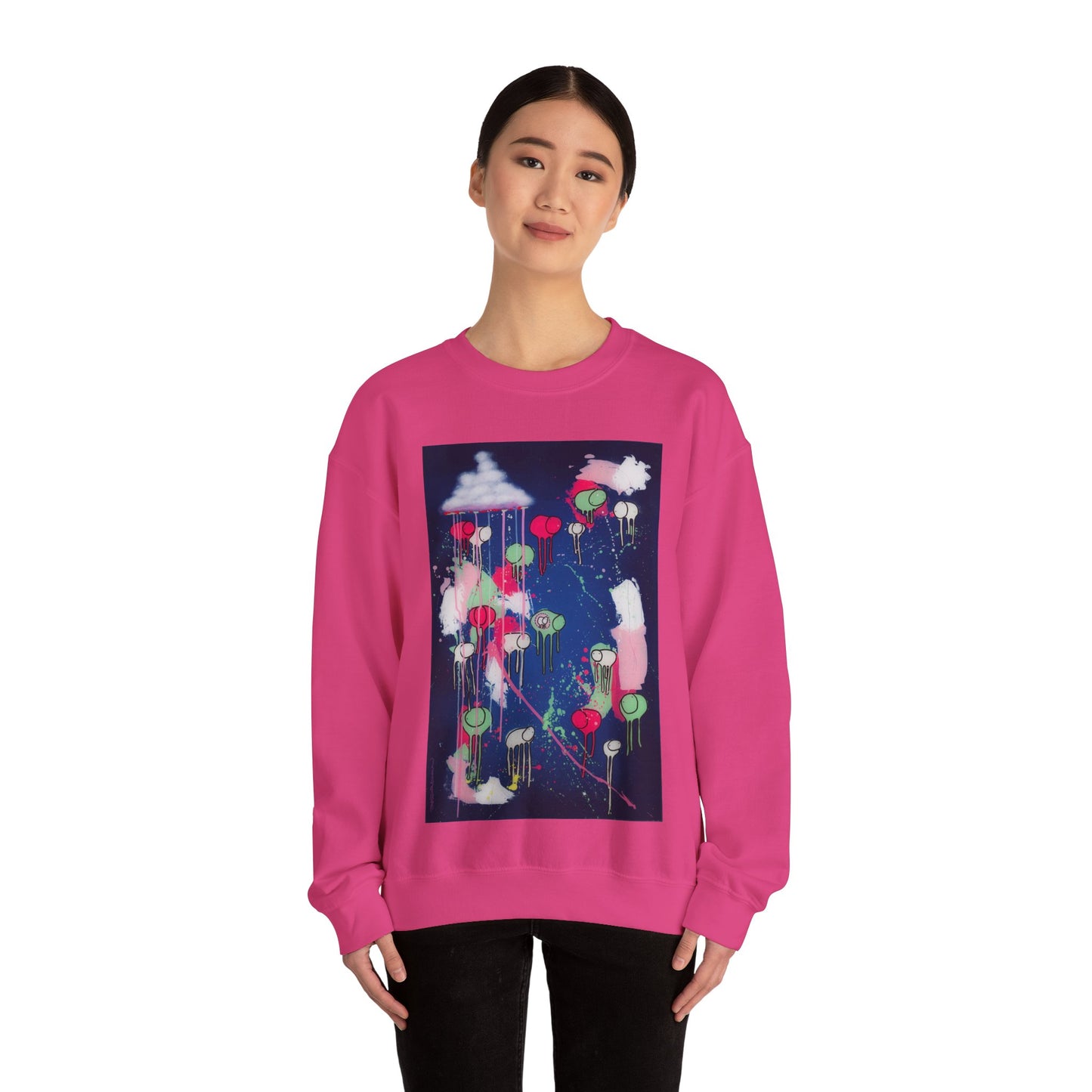 RAINING COWS "The Night Rose Thunder" Sweatshirt