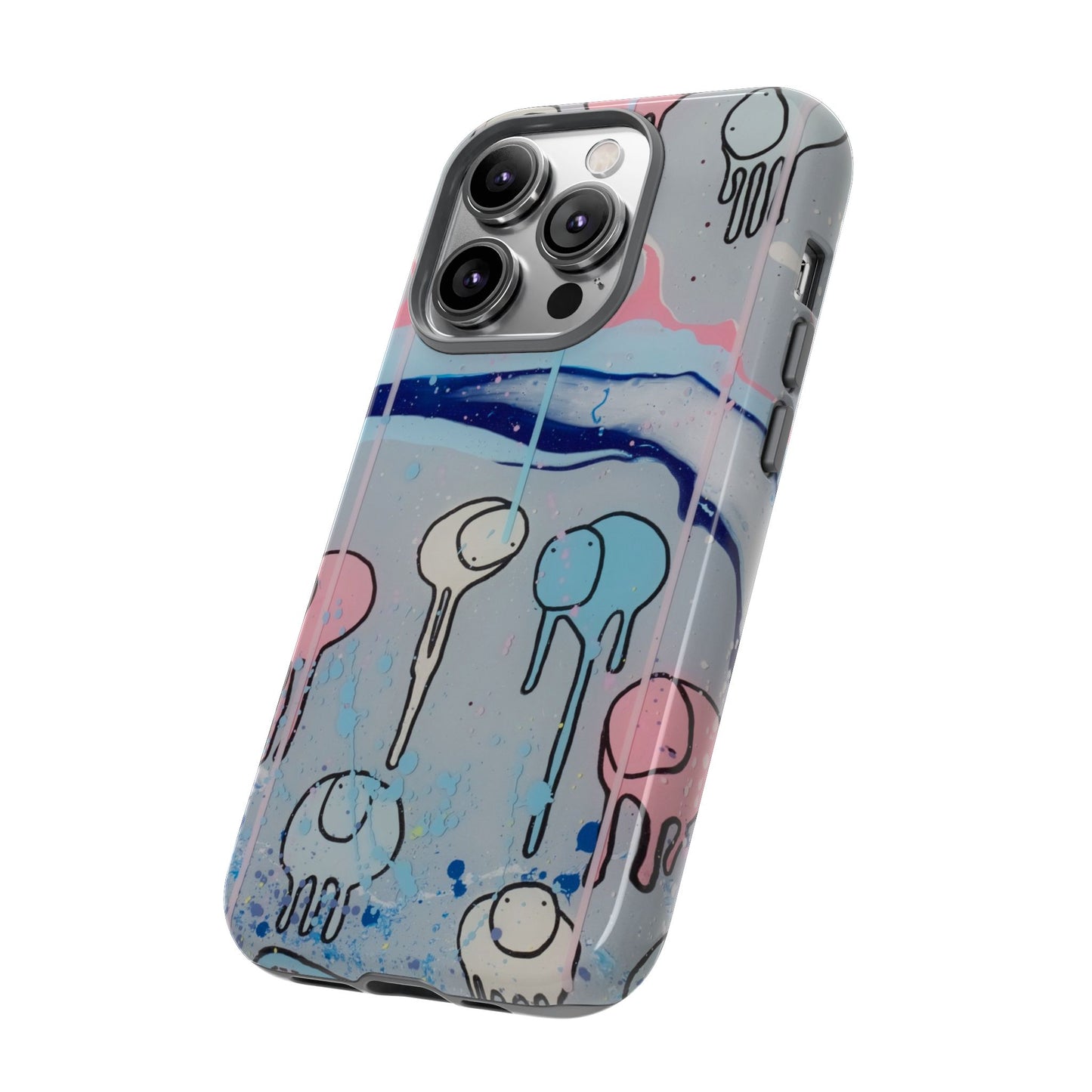 RAINING COWS "Silver Surfer" Phone Case