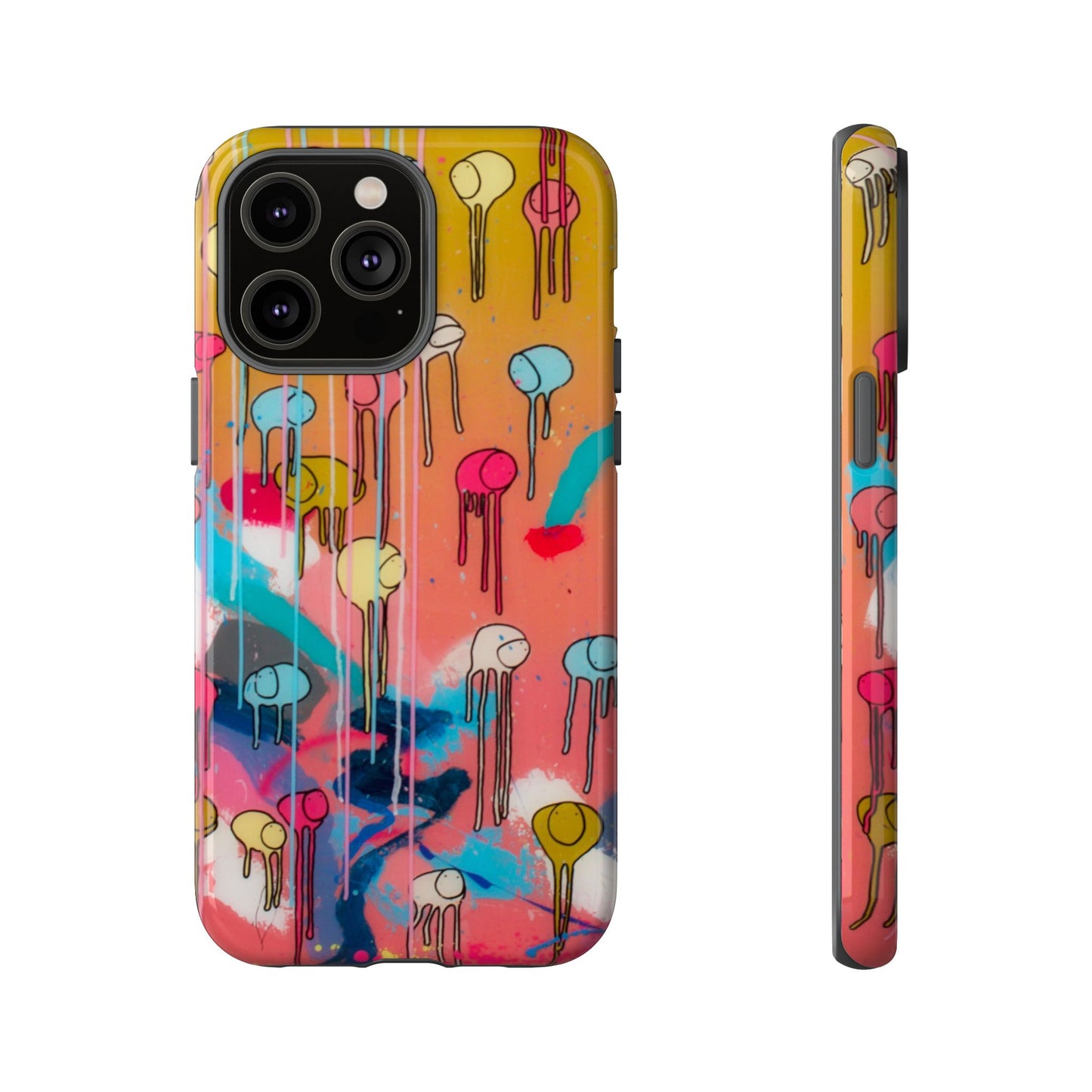 RAINING COWS "Bubble Gum Sun" Phone Case