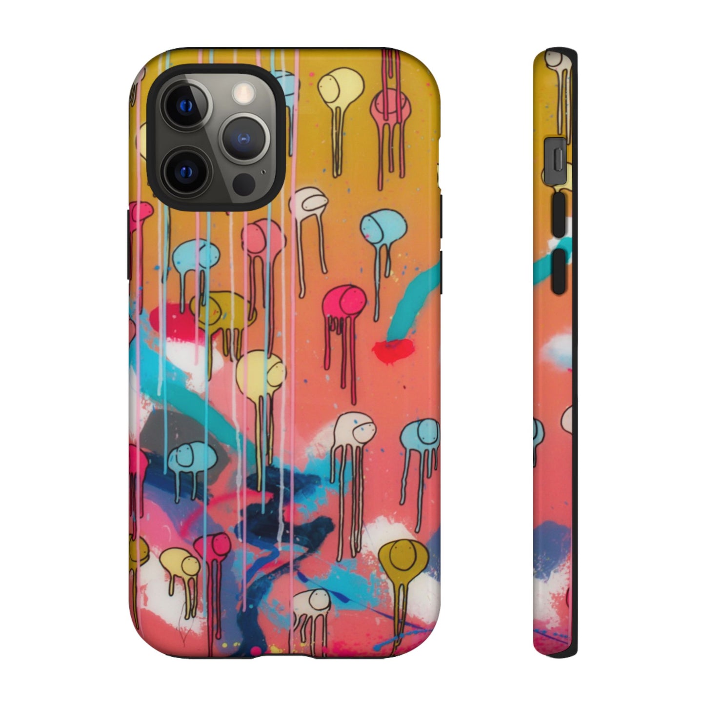 RAINING COWS "Bubble Gum Sun" Phone Case