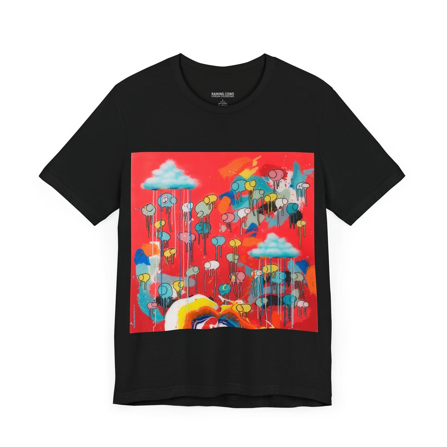 RAINING COWS "Rainbow After The Storm" T-Shirt