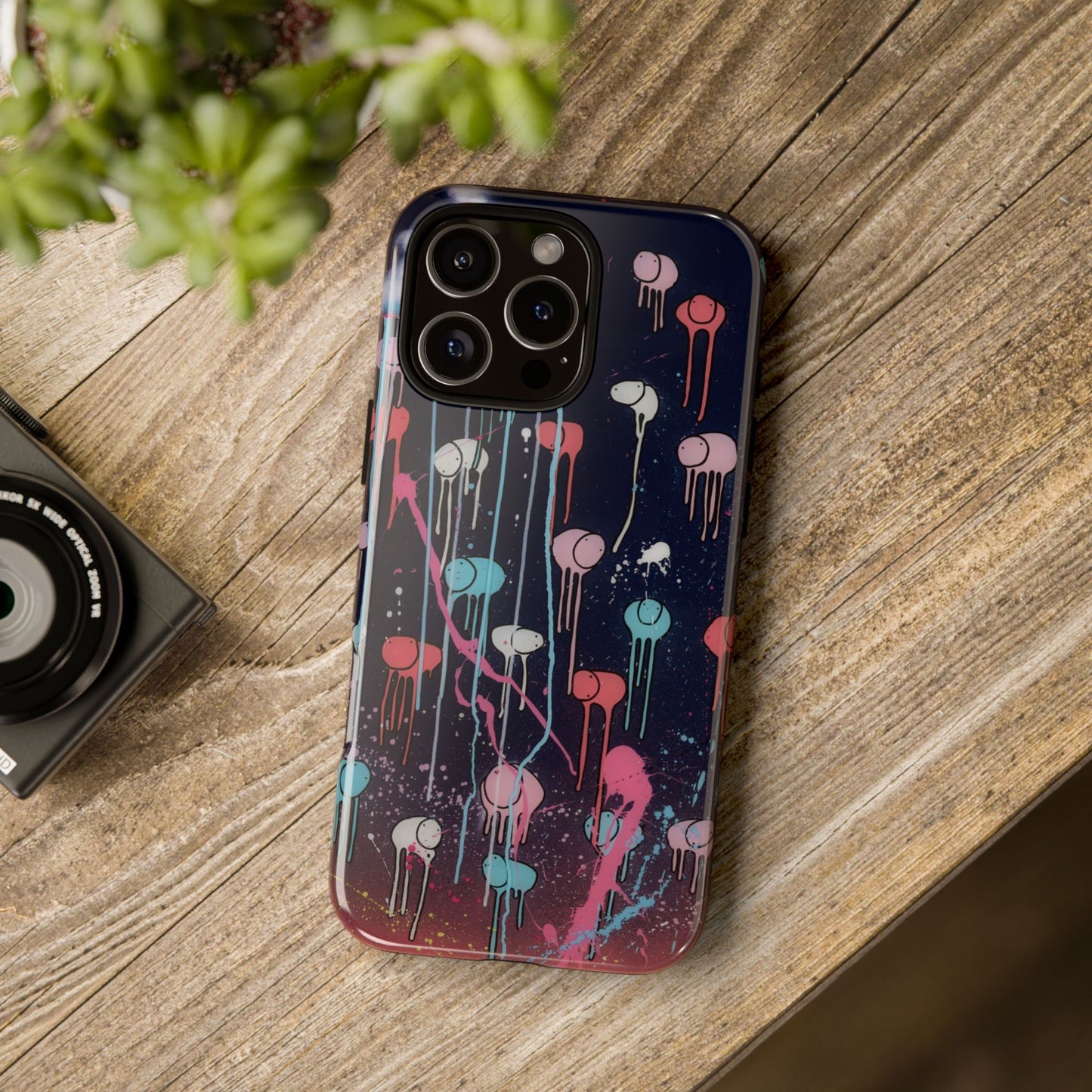 RAINING COWS "Pink Lightning" Phone Case
