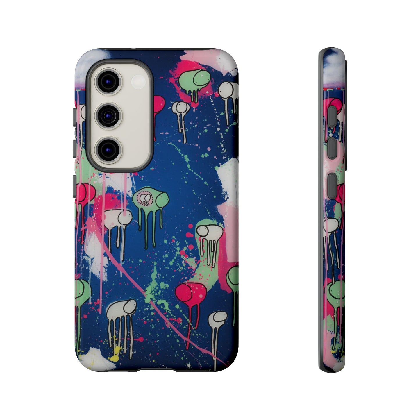 RAINING COWS "The Night Rose Thunder" Phone Case