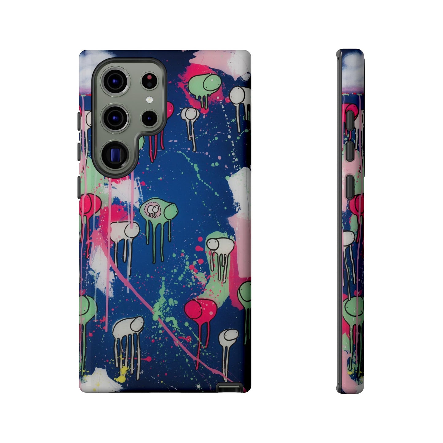 RAINING COWS "The Night Rose Thunder" Phone Case