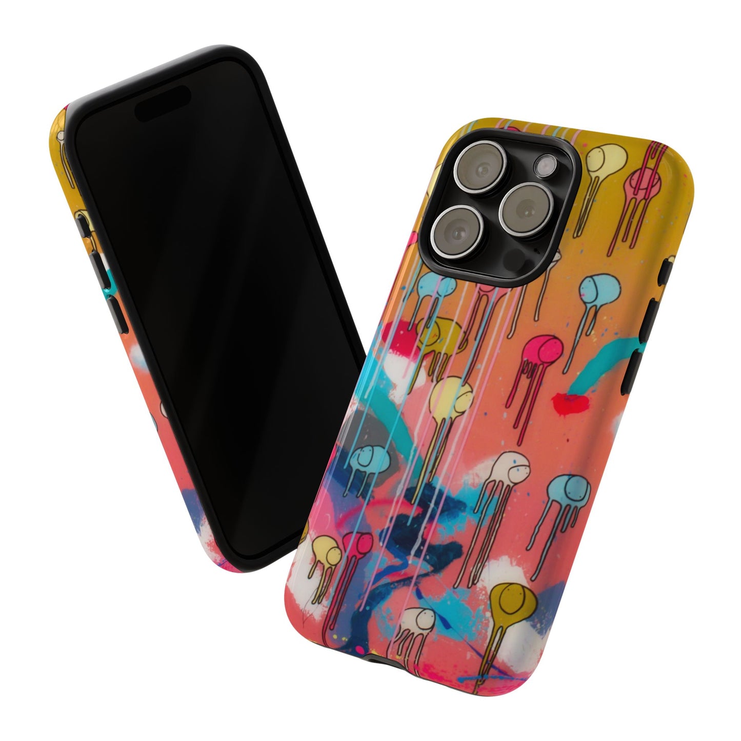 RAINING COWS "Bubble Gum Sun" Phone Case
