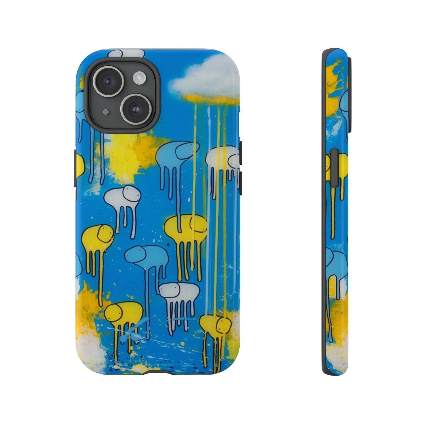 RAINING COWS "I Sea Blue" Phone Case